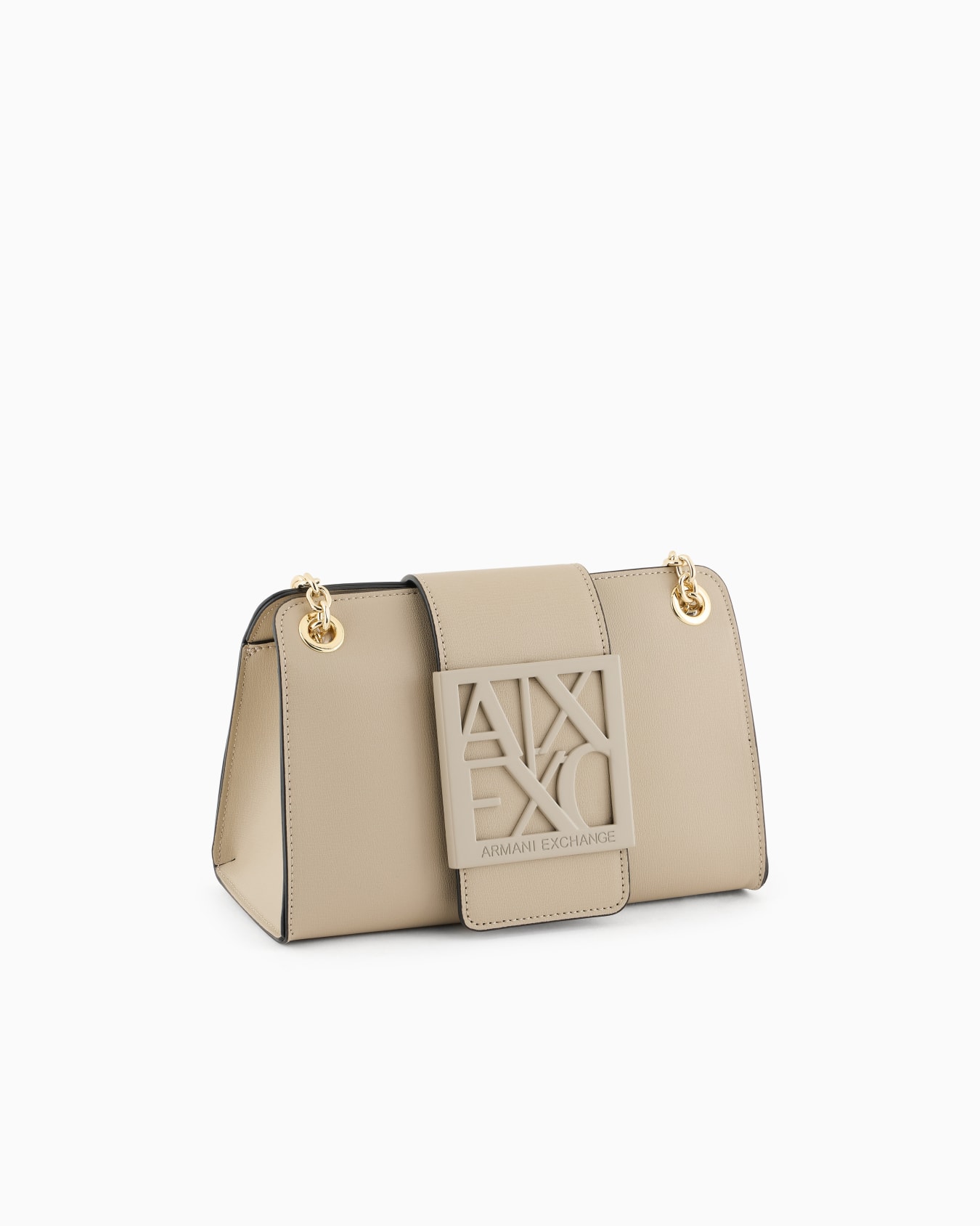 Tasche mit Monogramm-Logo und Kettenschulterriemen Folie 1