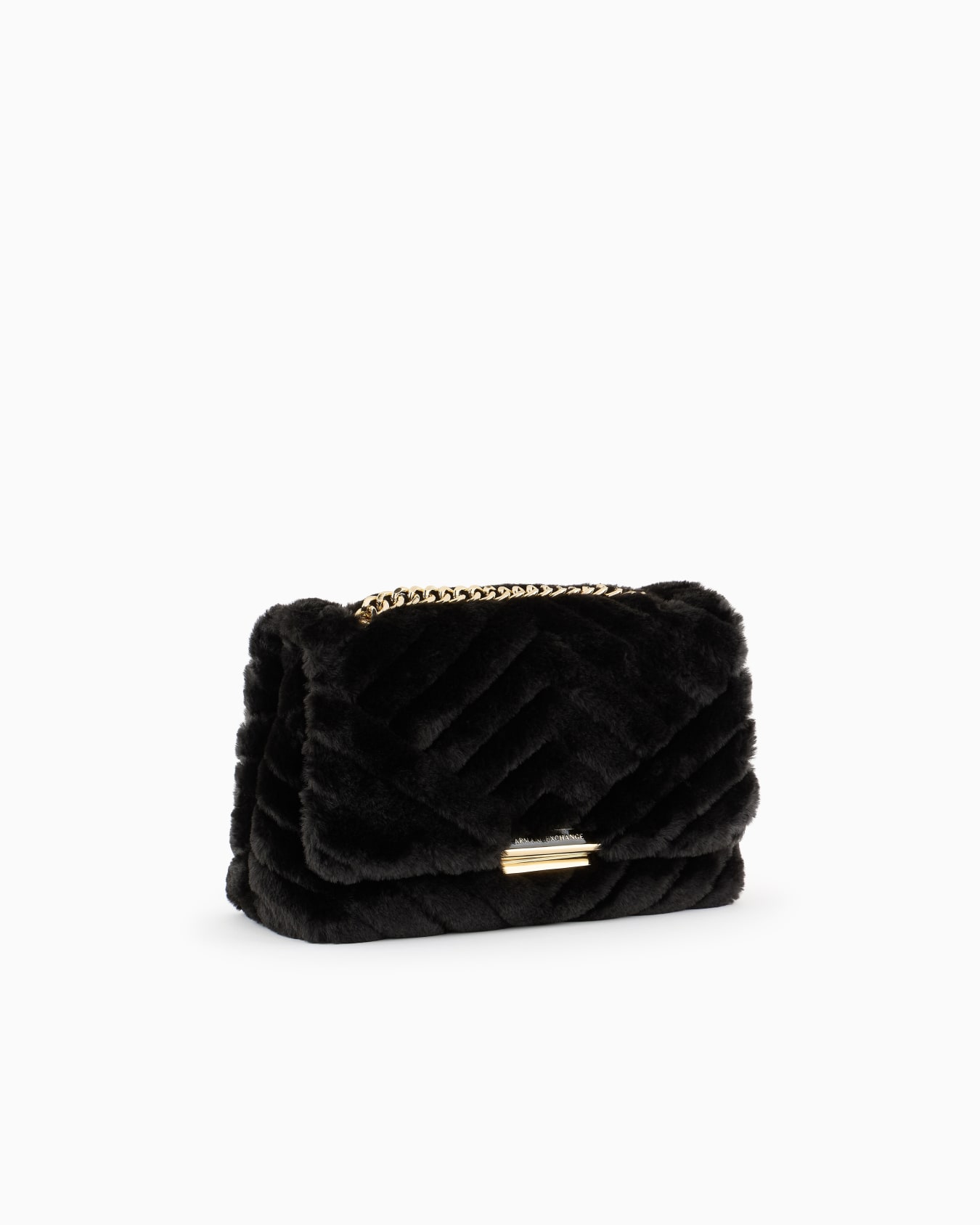 Ecofur shoulder bag with chain Slide 1