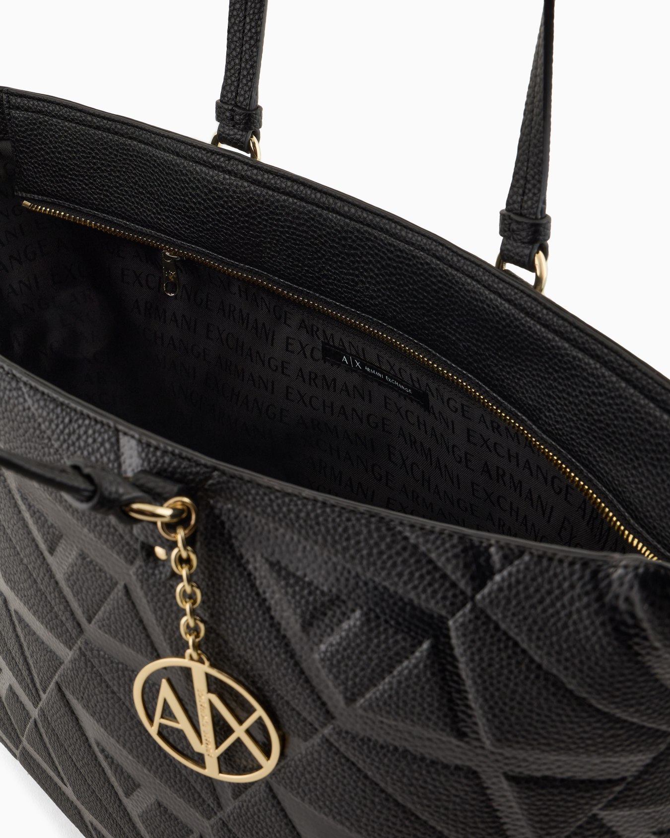 Sac cabas avec logo embossé all-over Diapositive 3