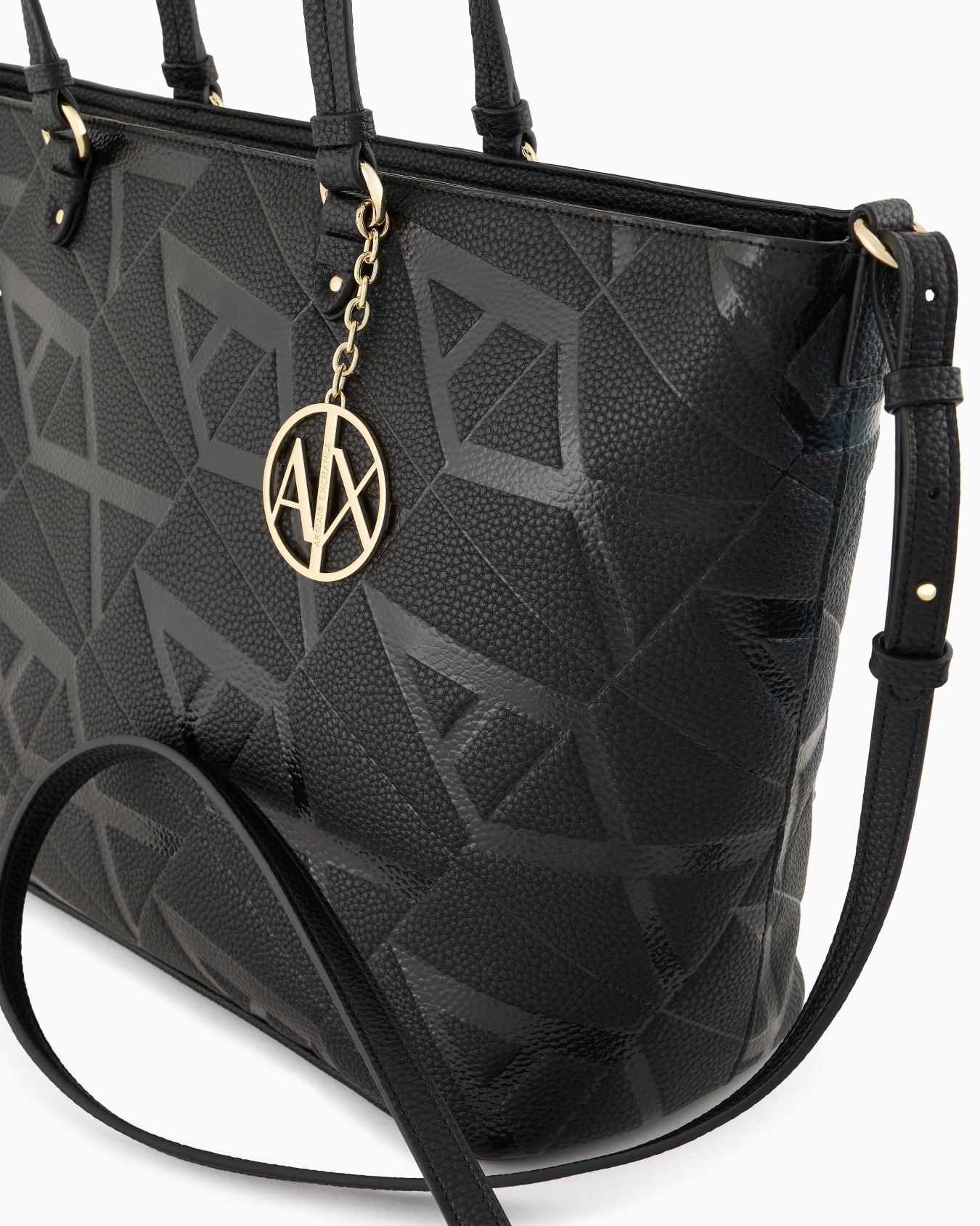 Sac cabas avec logo embossé all-over Diapositive 4