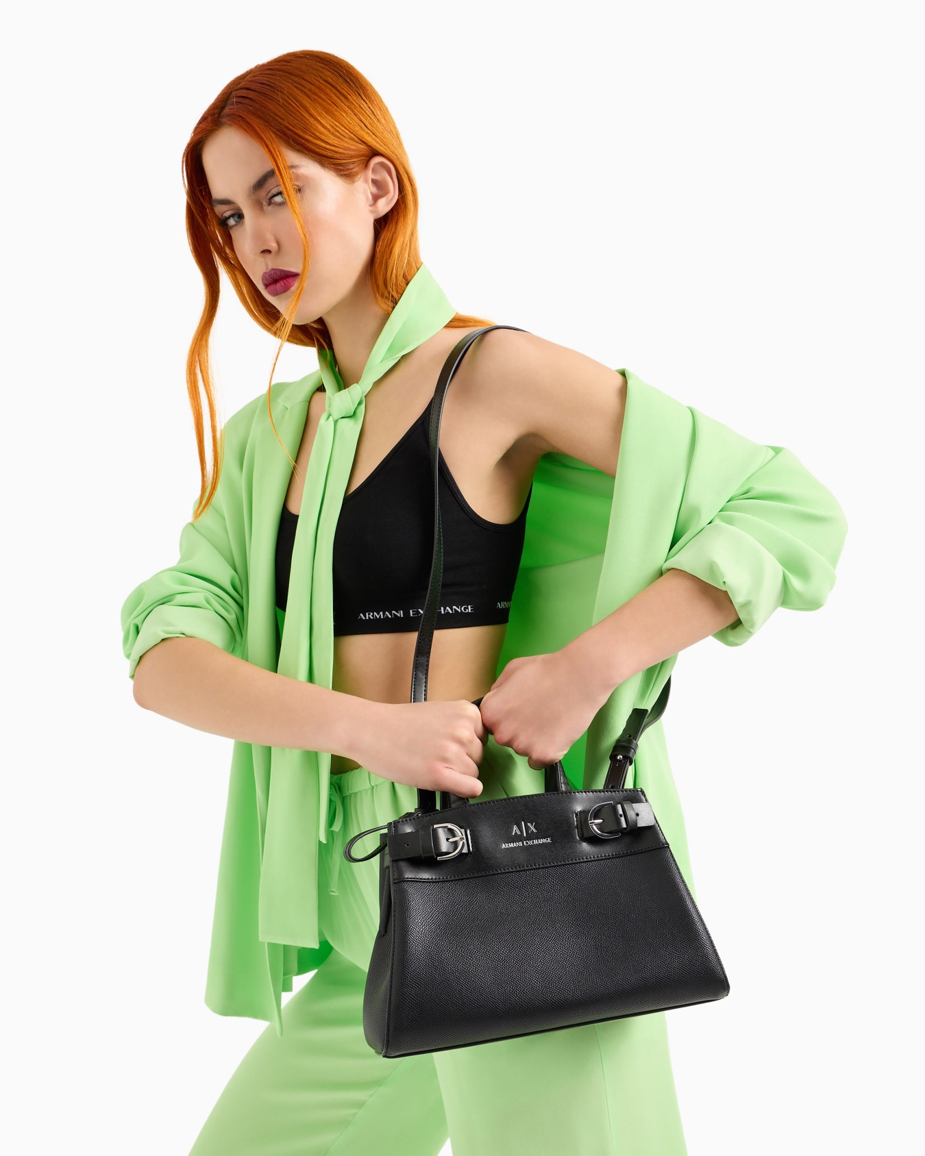 ASV recycled material small trapezoid tote bag Slide 6