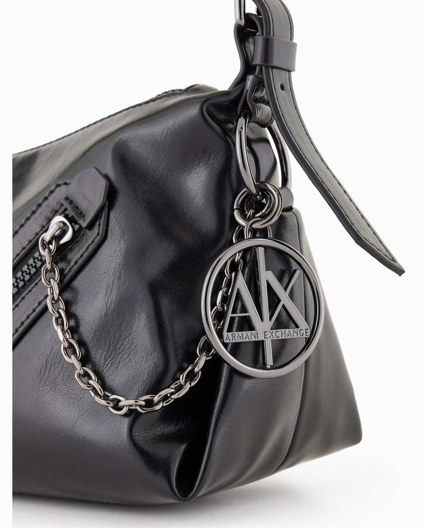 Shoulder bag with decorative zips Diapositiva 4
