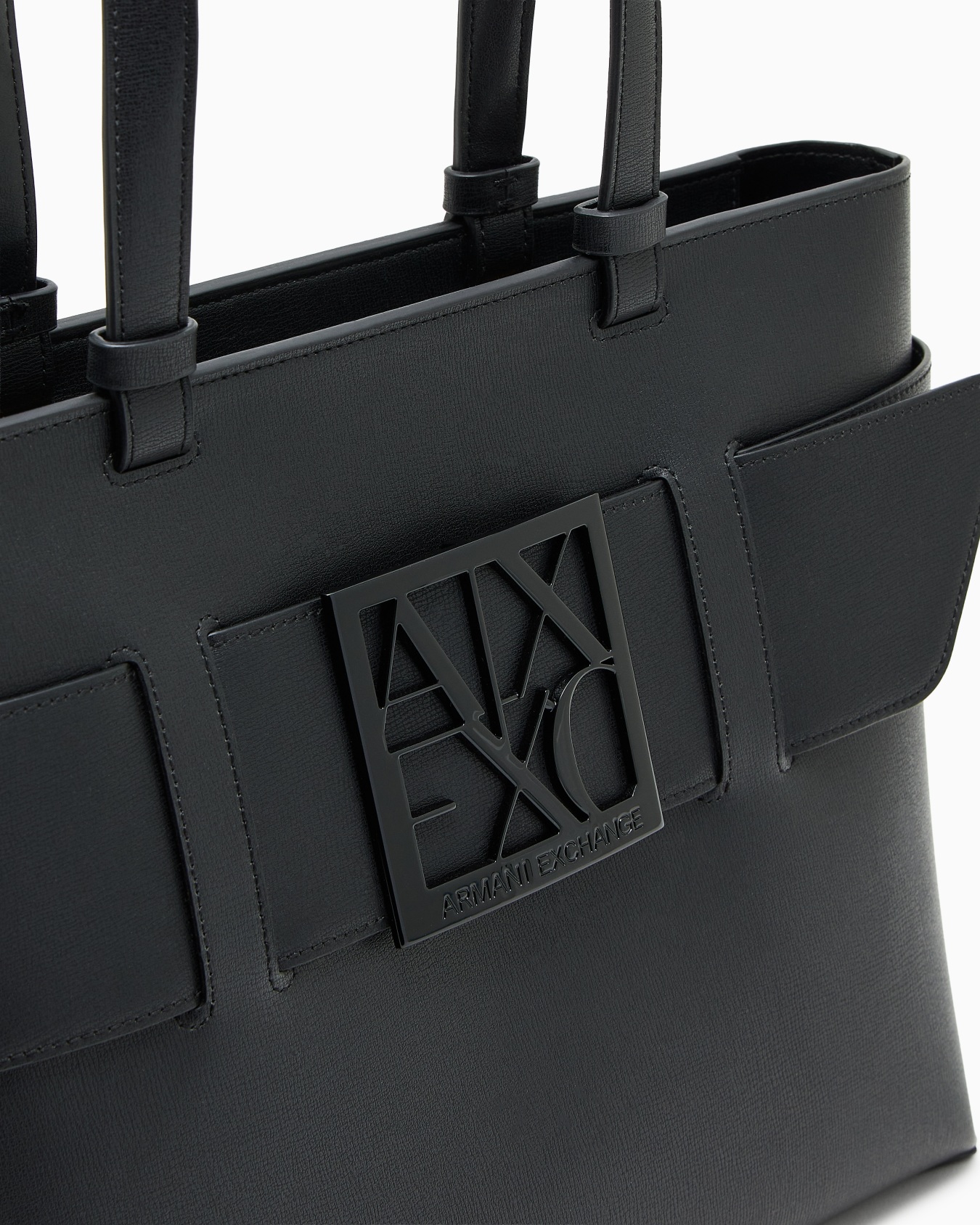 Sac cabas moyen avec monogramme ton sur ton Diapositive 4