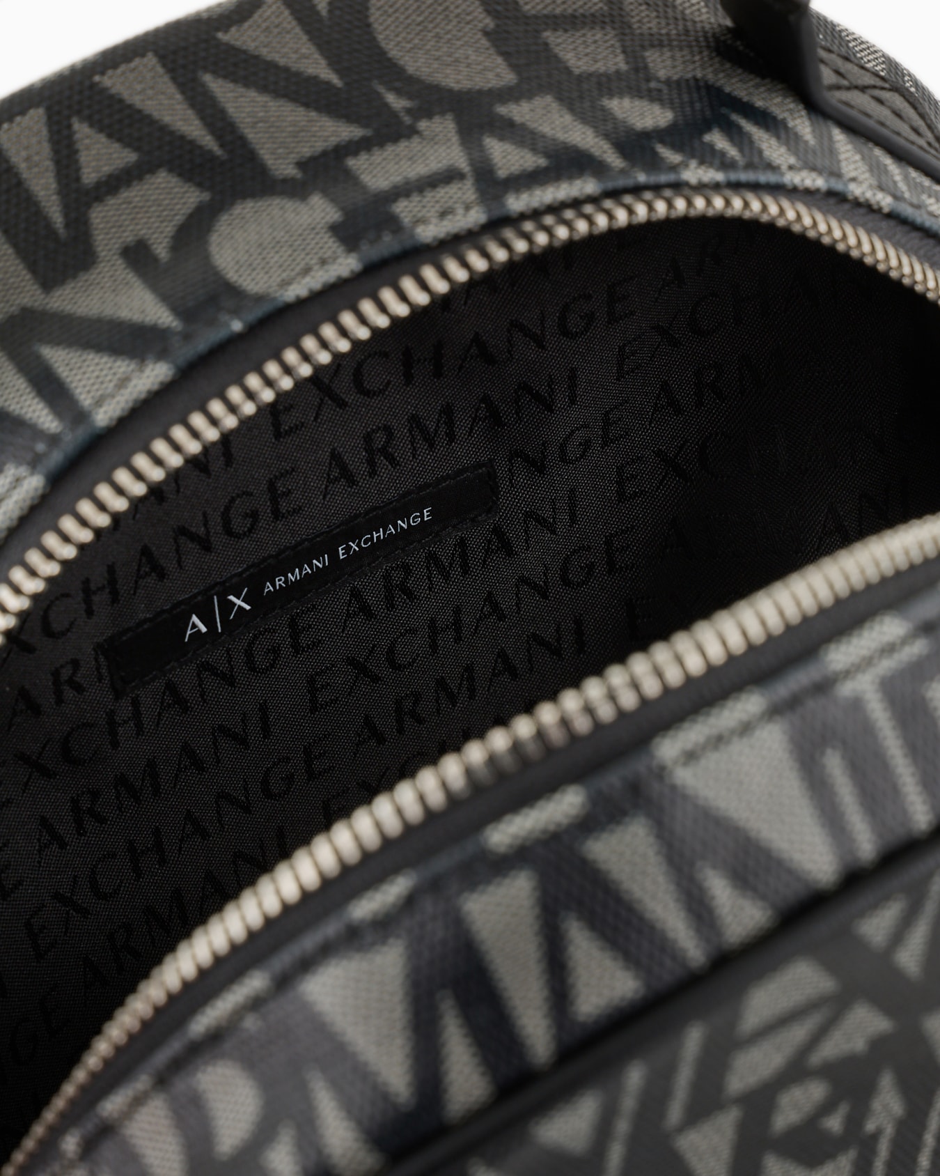 Backpack with contrasting allover logo Slide 3