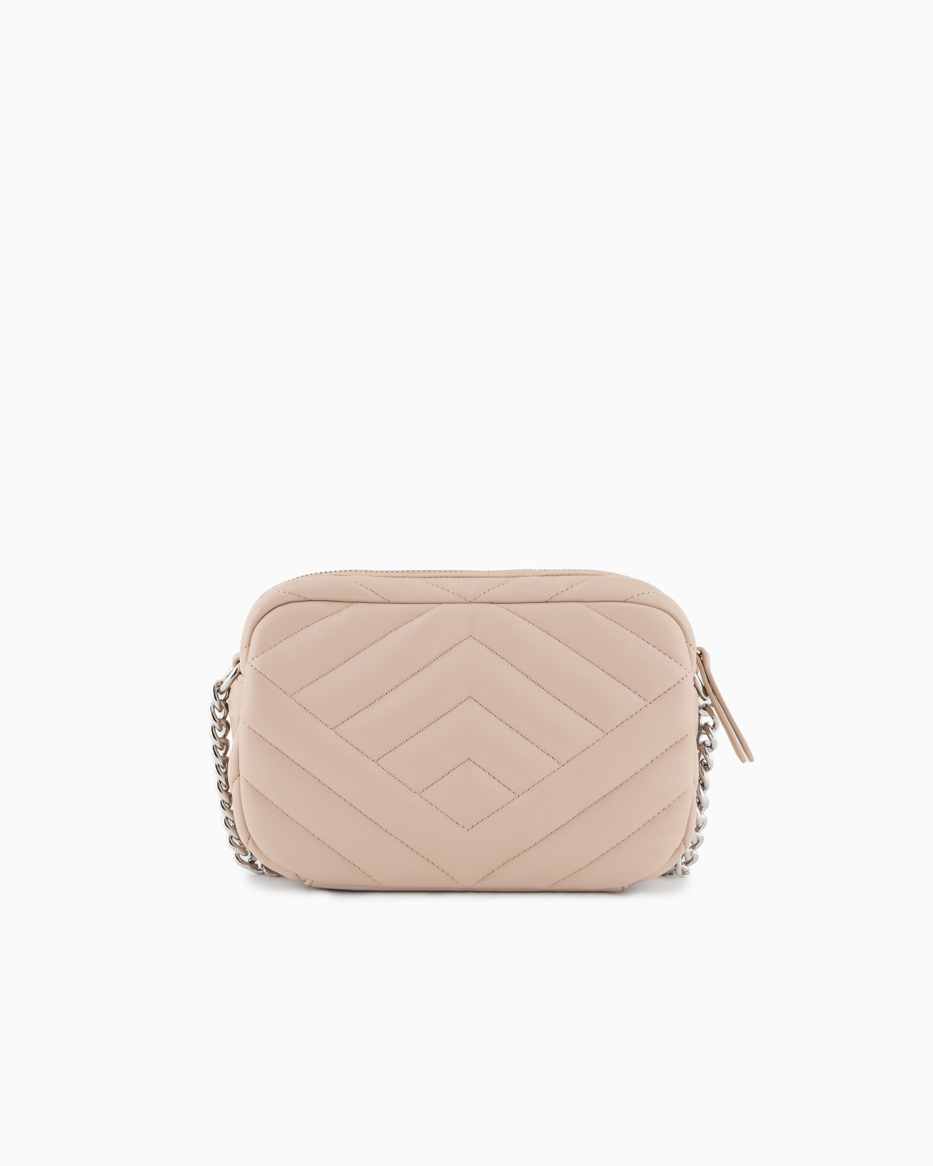 Quilted shoulder bag with chain strap Slide 2
