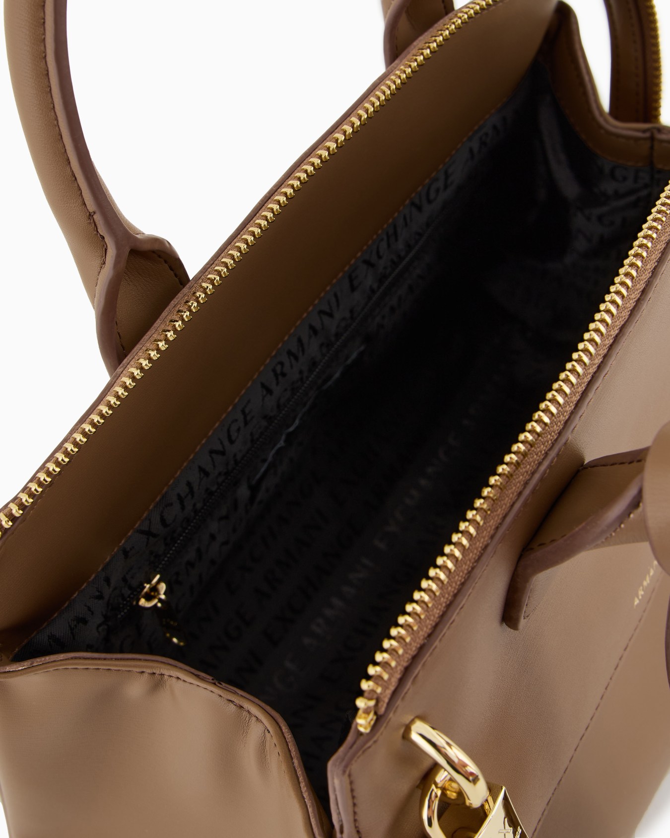 Bolso de mano con candado ASV y detalles metálicos Diapositiva 3