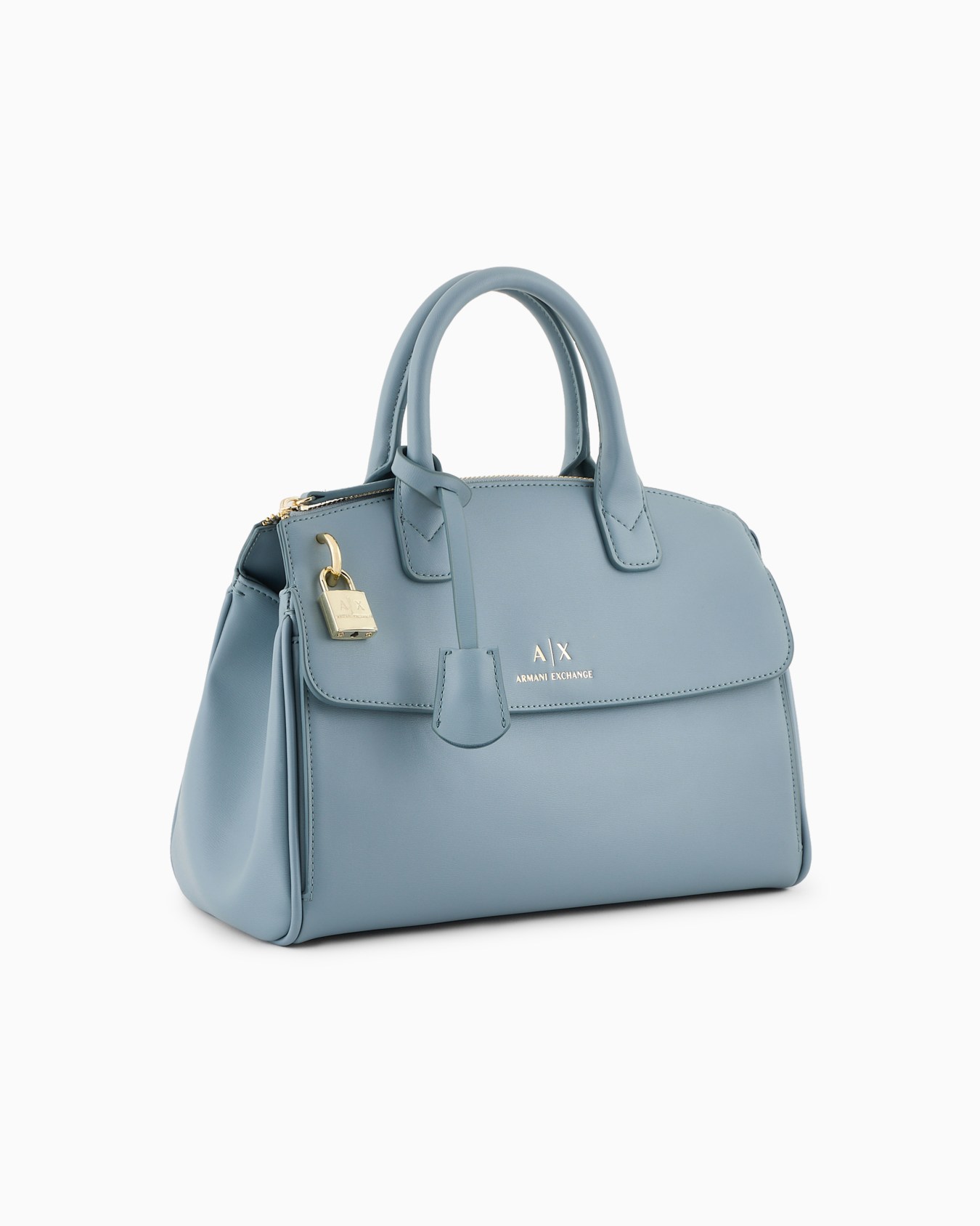 Sac à main avec cadenas ASV et détails en métal Diapositive 1