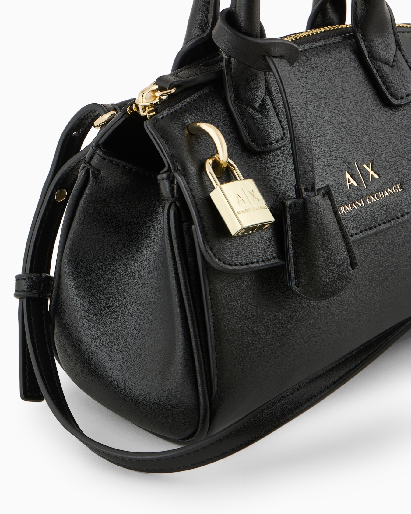 ASV Small Handbag with Padlock and Metal Details Slide 4
