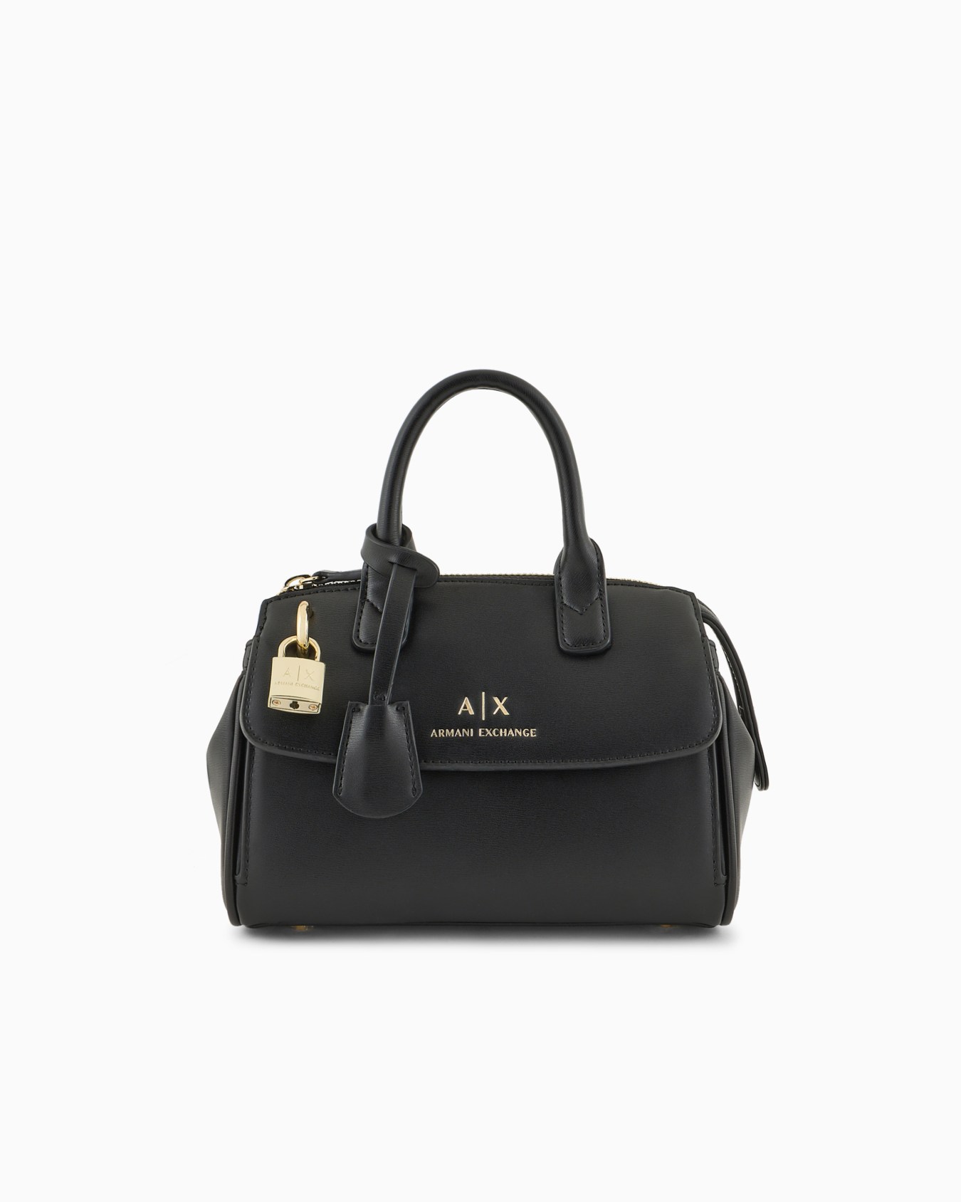 ASV Small Handbag with Padlock and Metal Details Slide 0