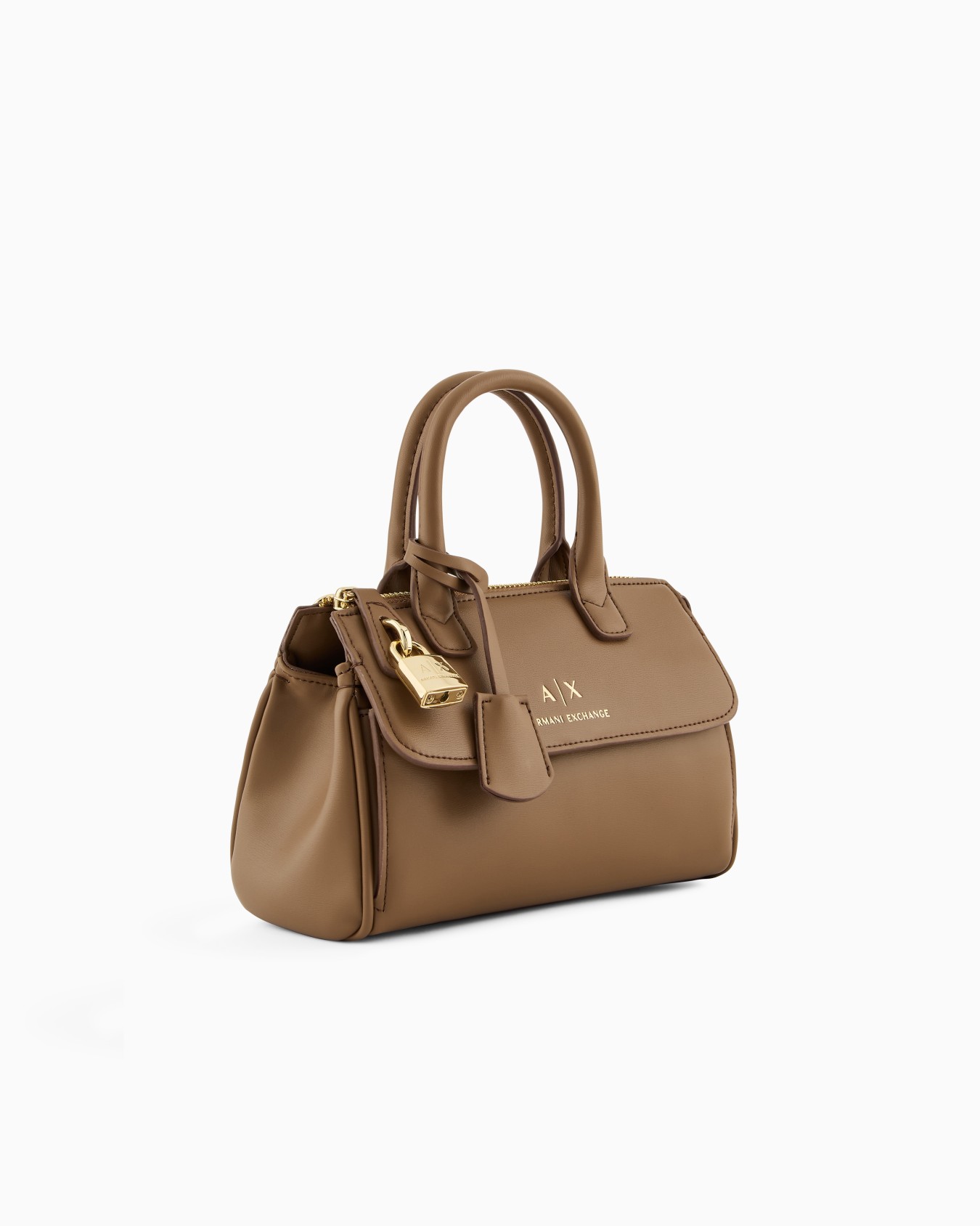 ASV Small Handbag with Padlock and Metal Details Slide 1