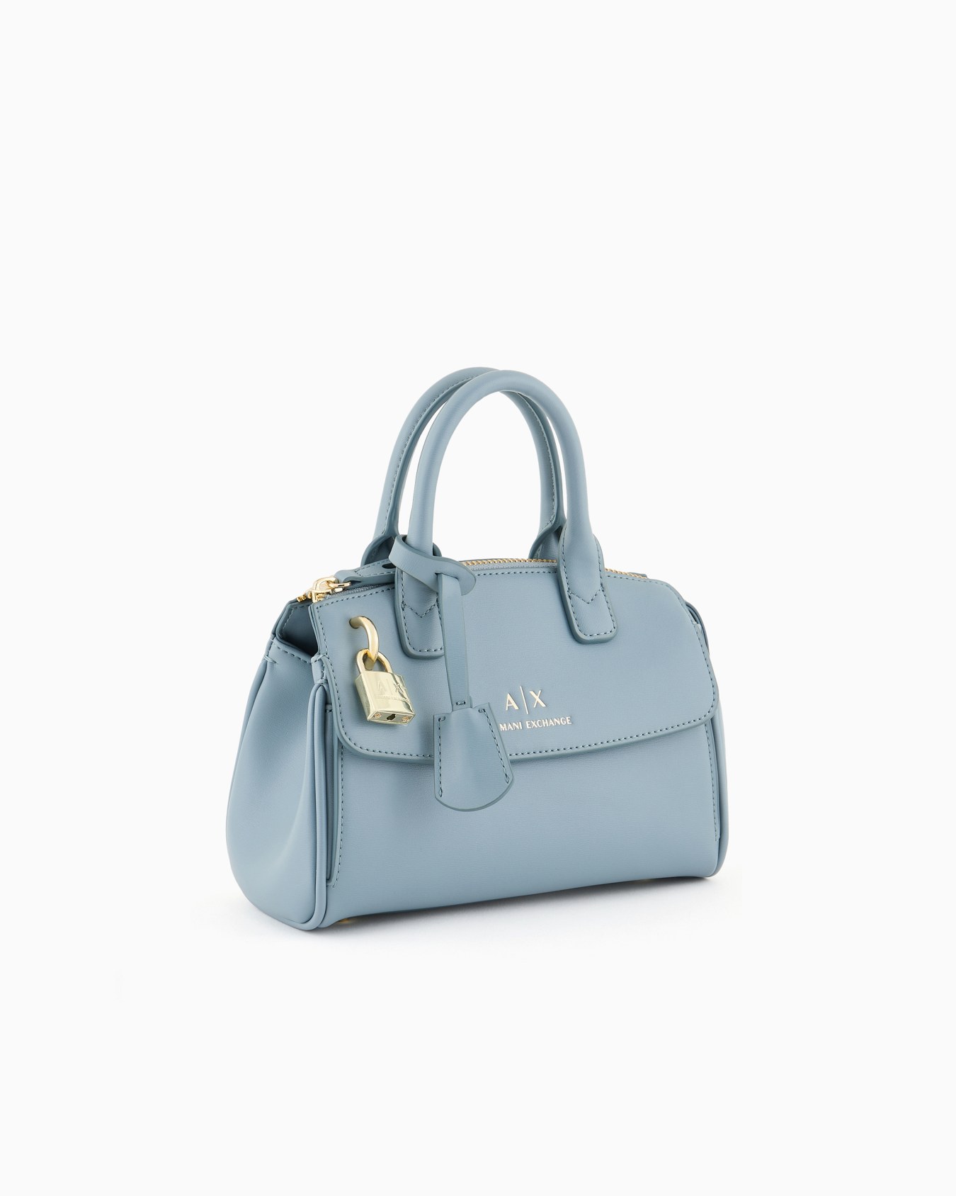 ASV Small Handbag with Padlock and Metal Details Slide 1