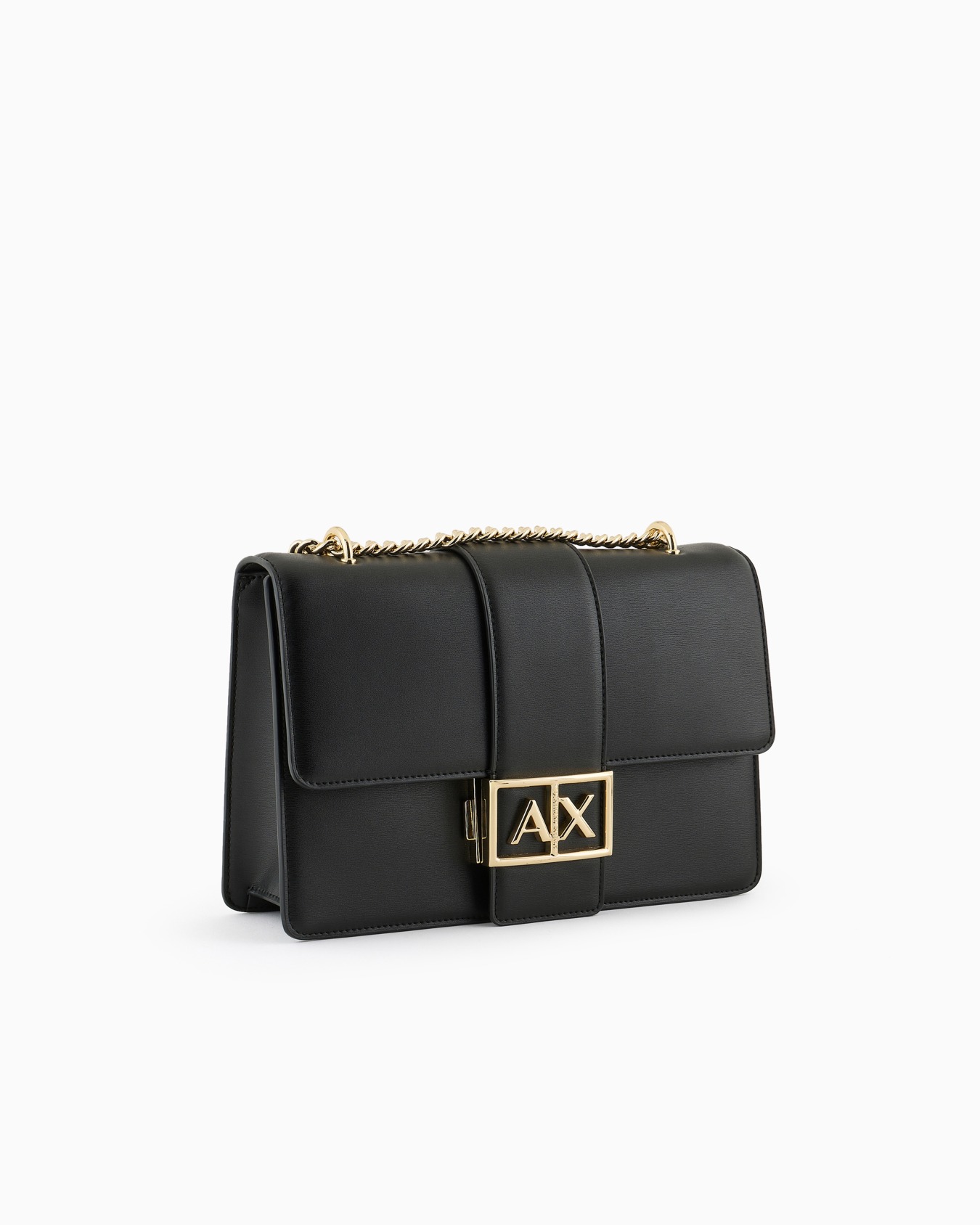 Bag with logo and chain shoulder strap Slide 1
