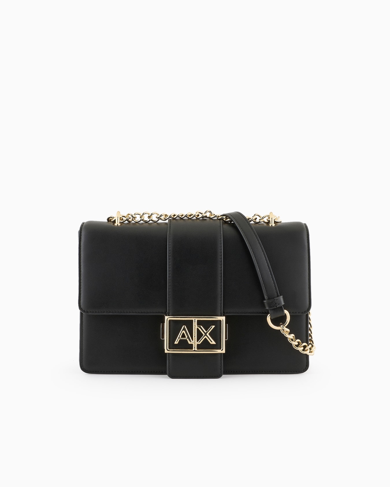 Bag with logo and chain shoulder strap Slide 0
