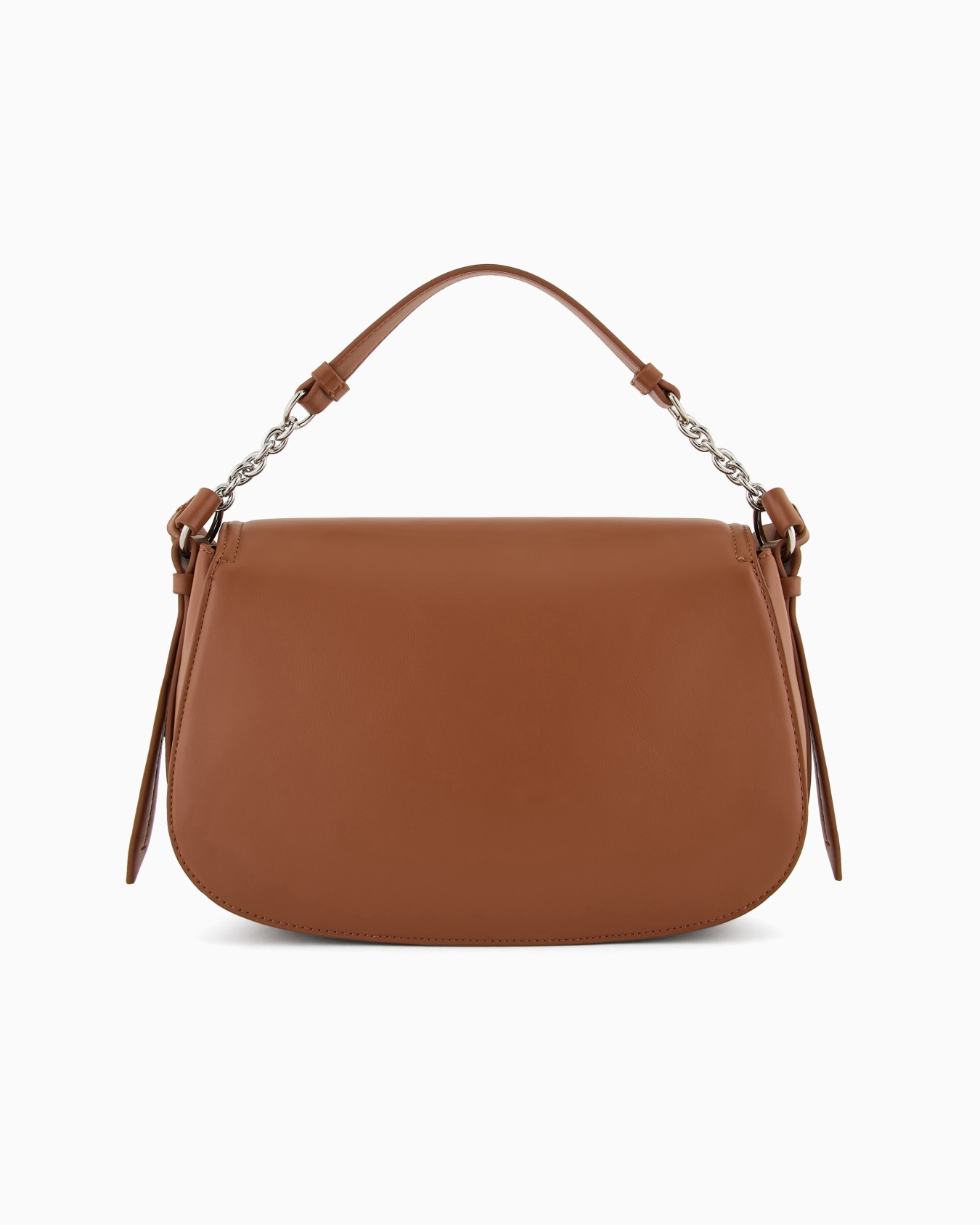 Rounded shoulder bag with monogram logo Slide 2