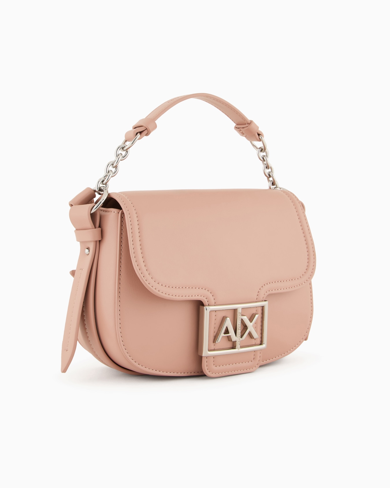 Rounded mini-bag with monogram logo Slide 1