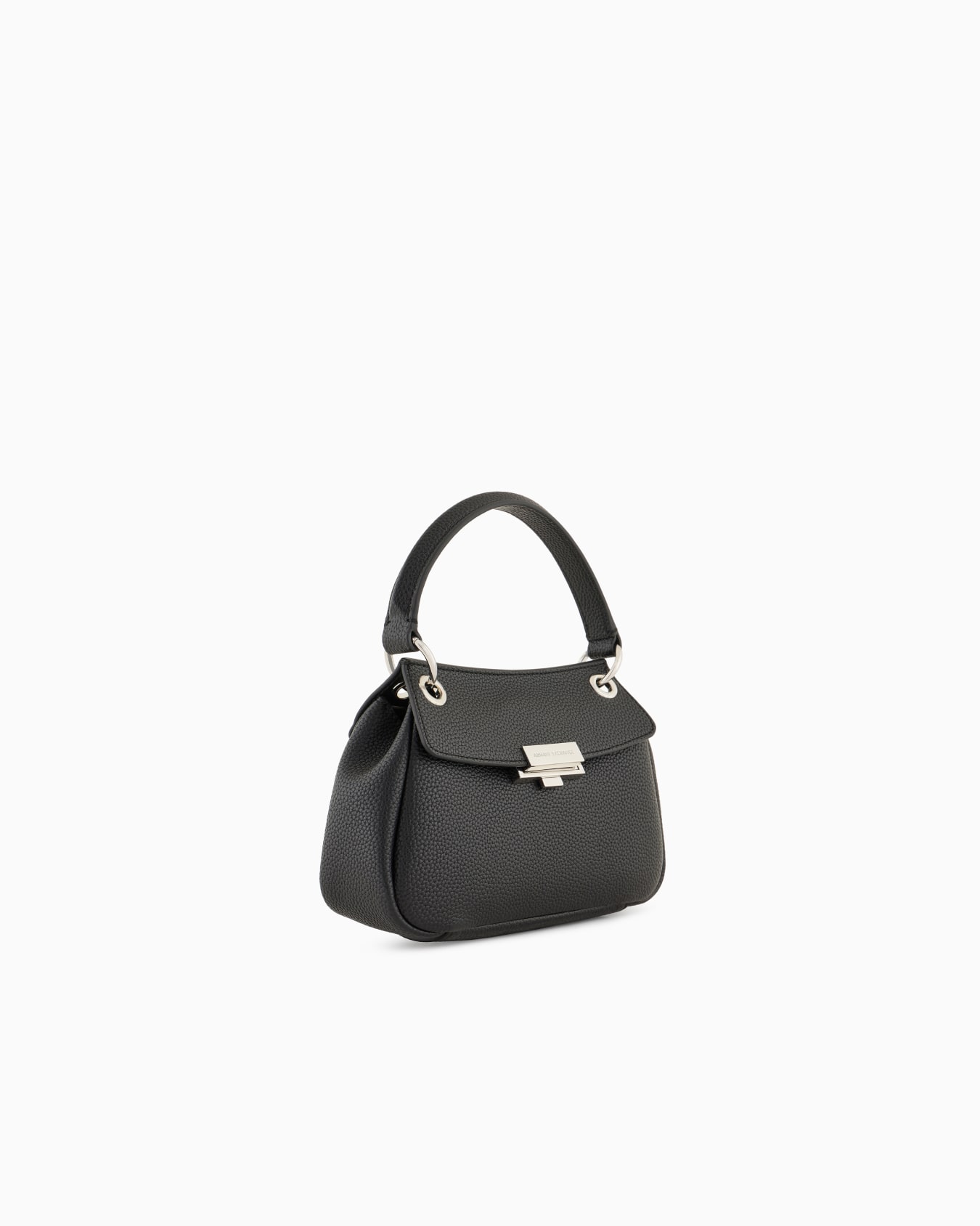 Sequined shoulder bag with metallic details Diapositiva 1