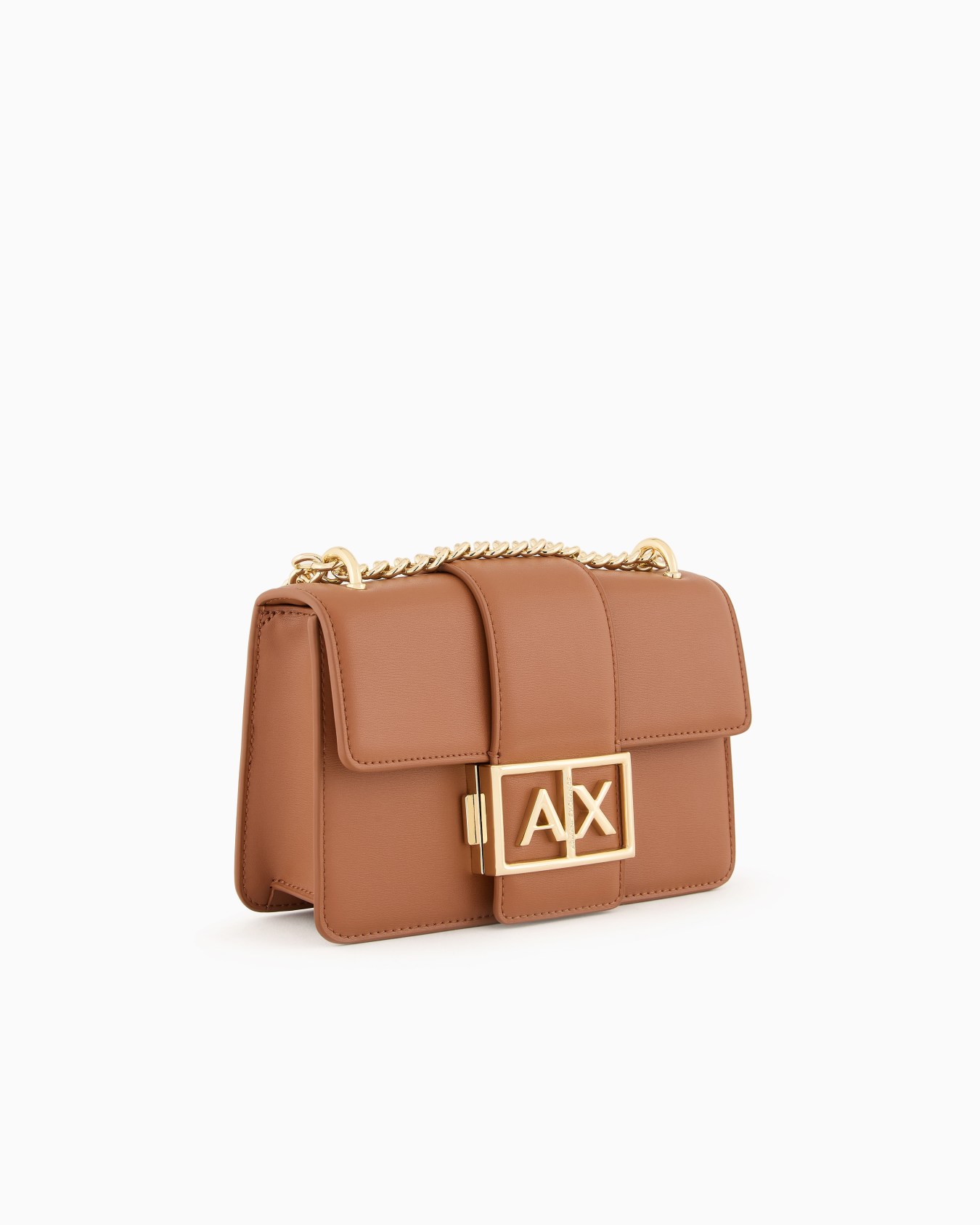 ASV Small Logo Shoulder Bag with Chain Strap Slide 1