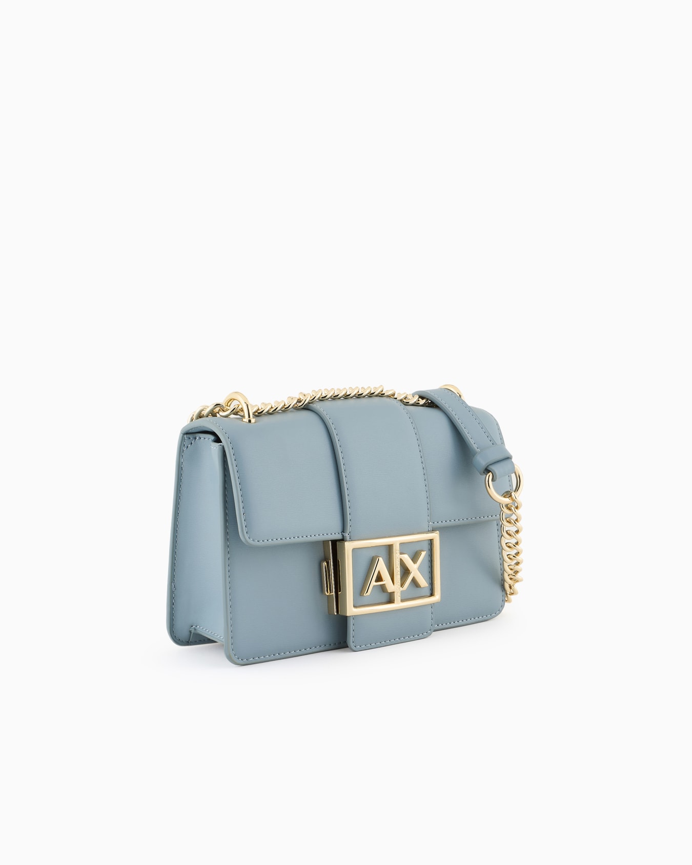ASV Small Logo Shoulder Bag with Chain Strap Slide 1