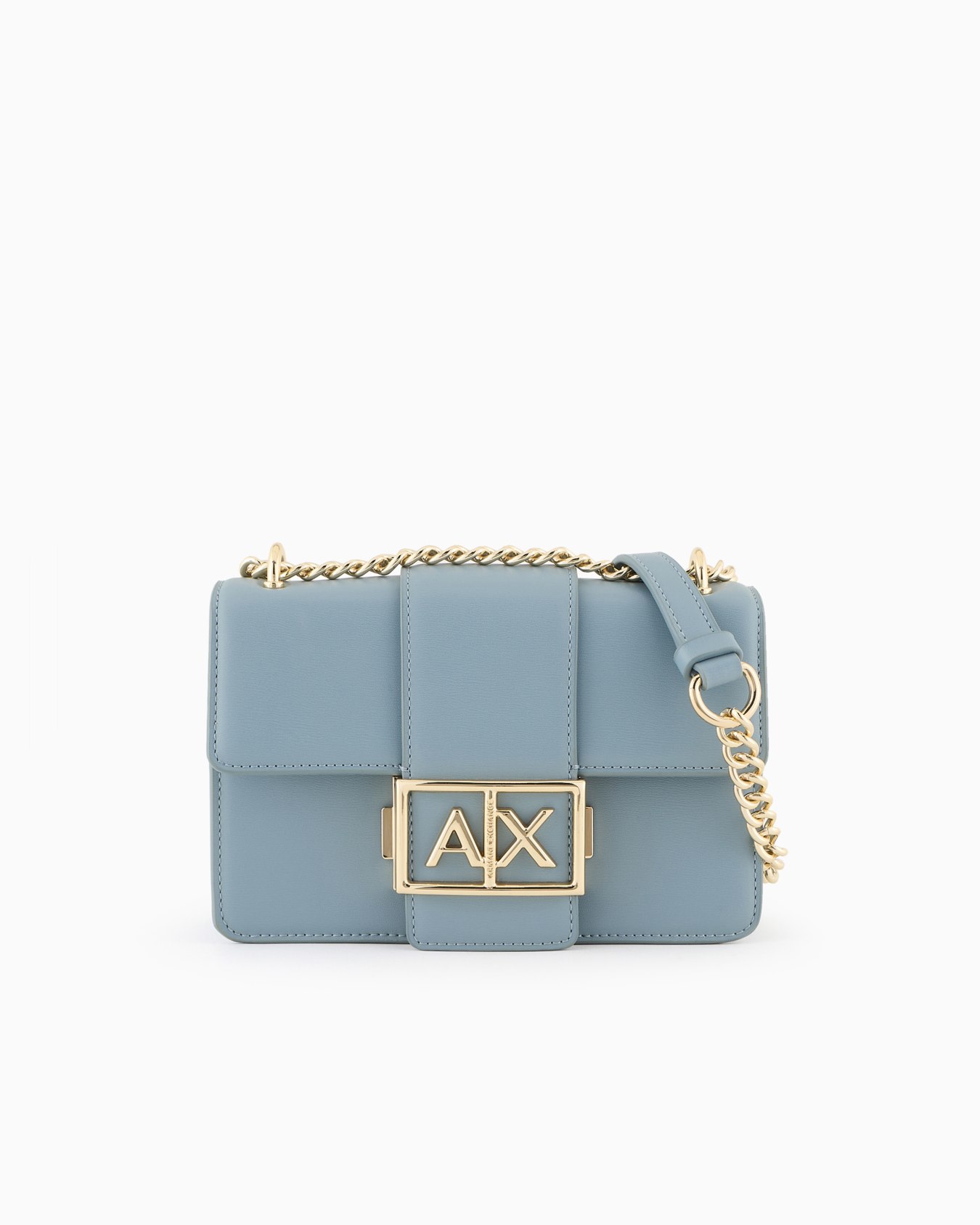 ASV Small Logo Shoulder Bag with Chain Strap Slide 0