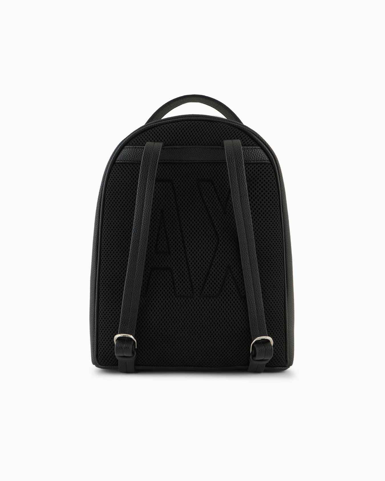 Garnet material backpack with small logo Slide 2
