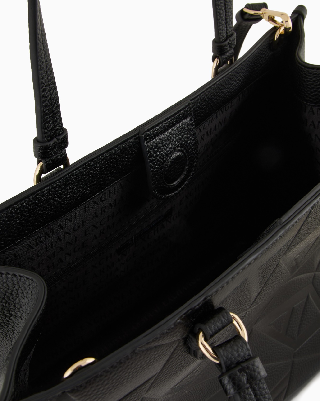 Tote bag with allover emossed logo Slide 3
