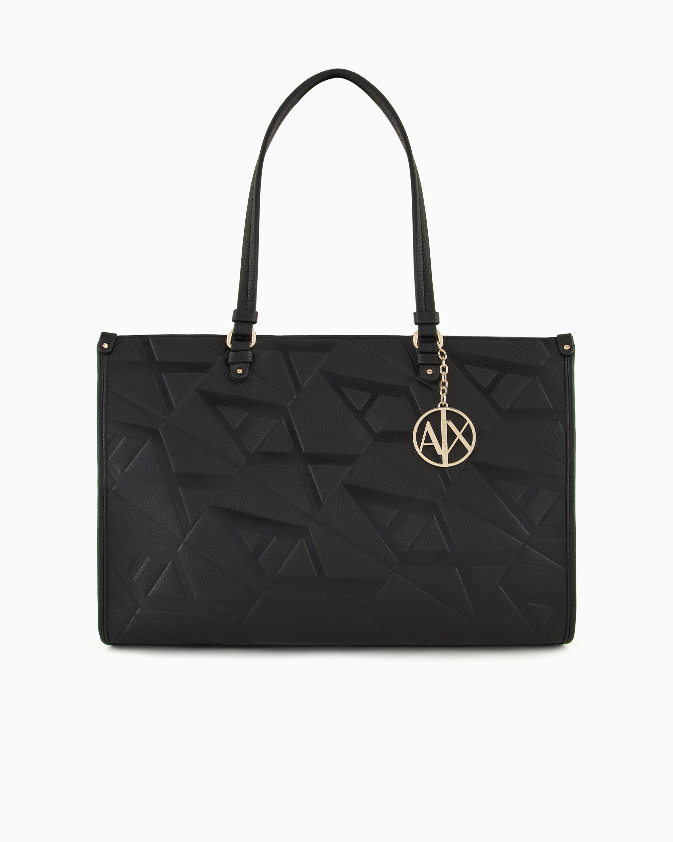 Tote bag with allover emossed logo Slide 0