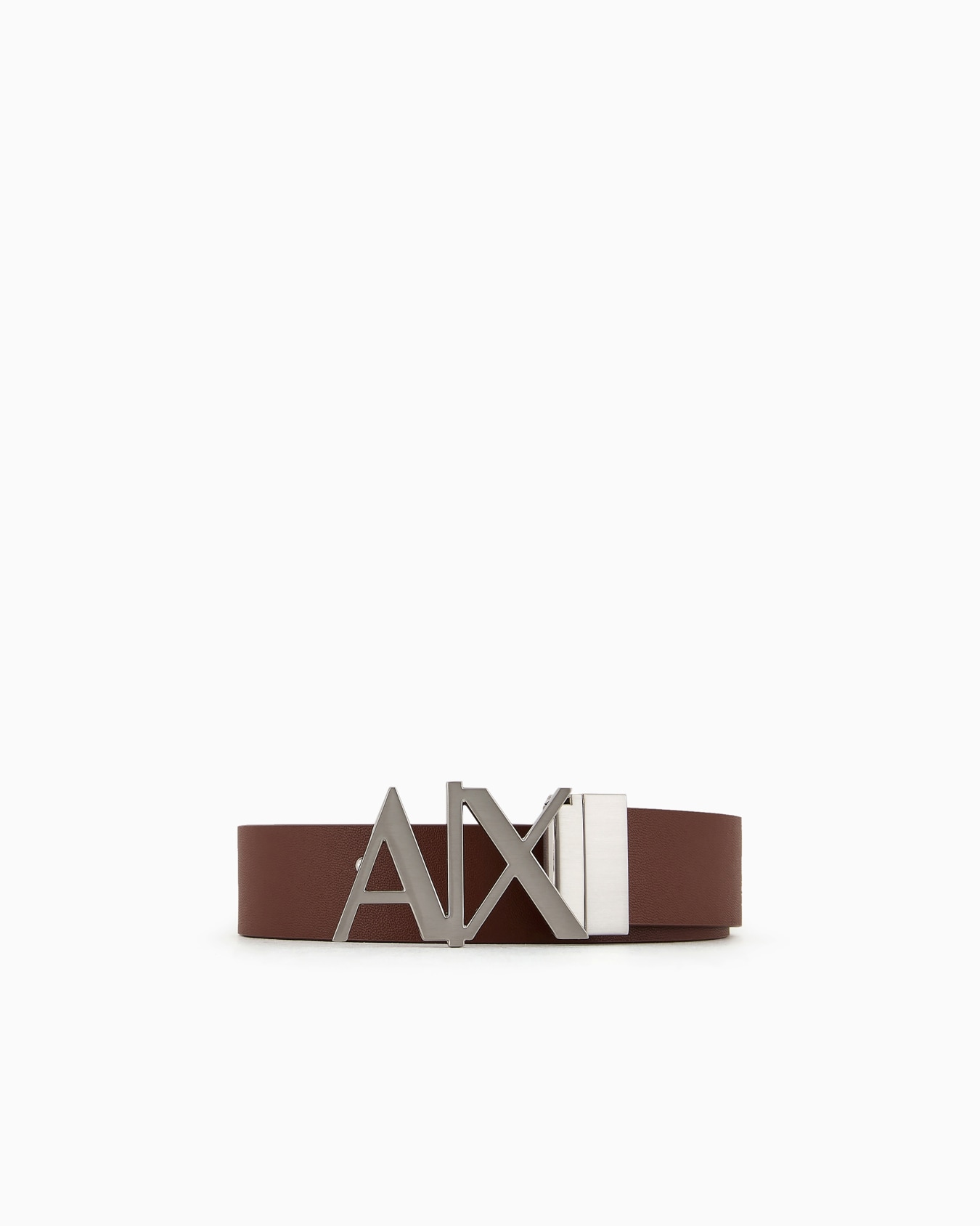 Double-sided leather belt Slide 0