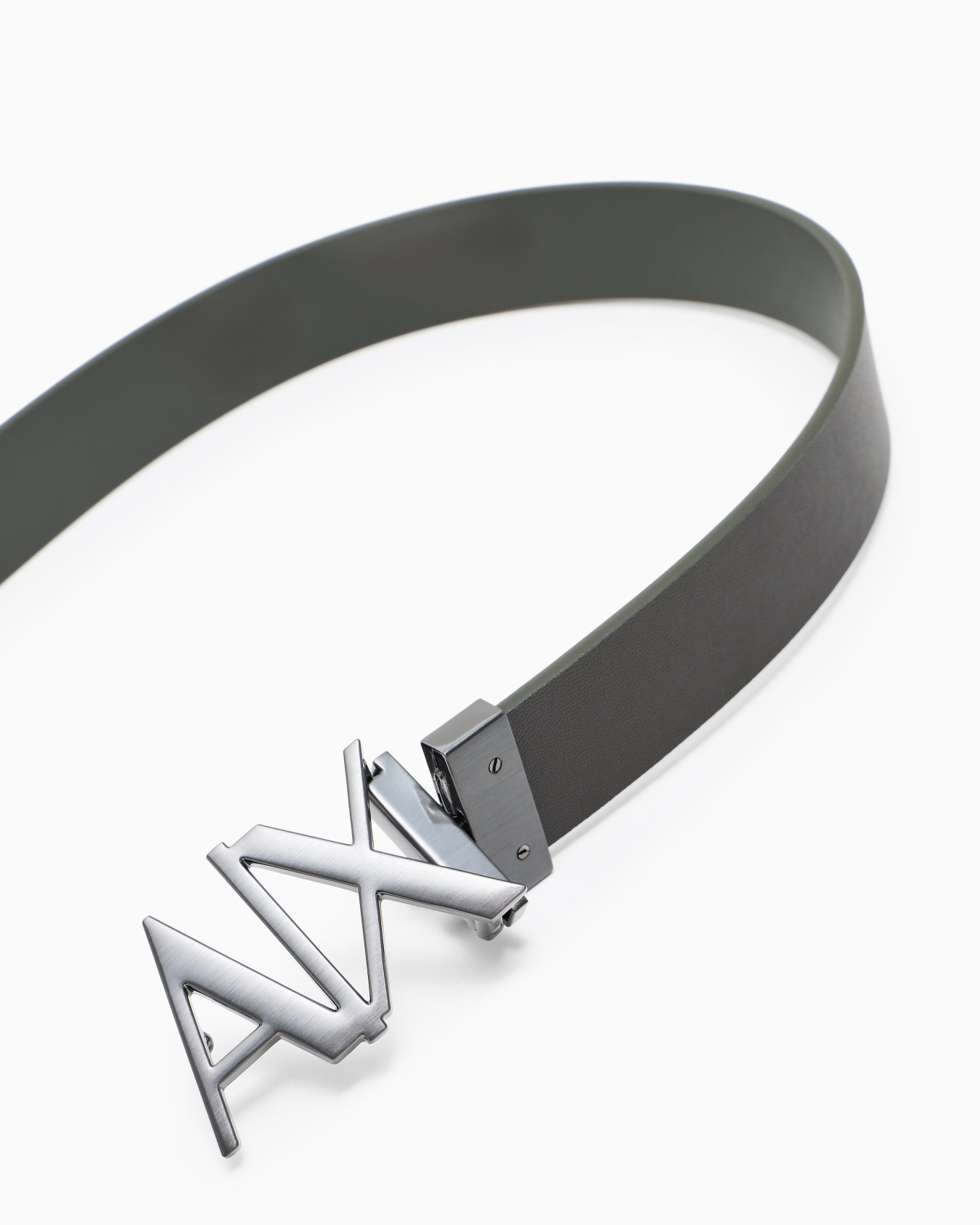 Double-sided leather belt Slide 1