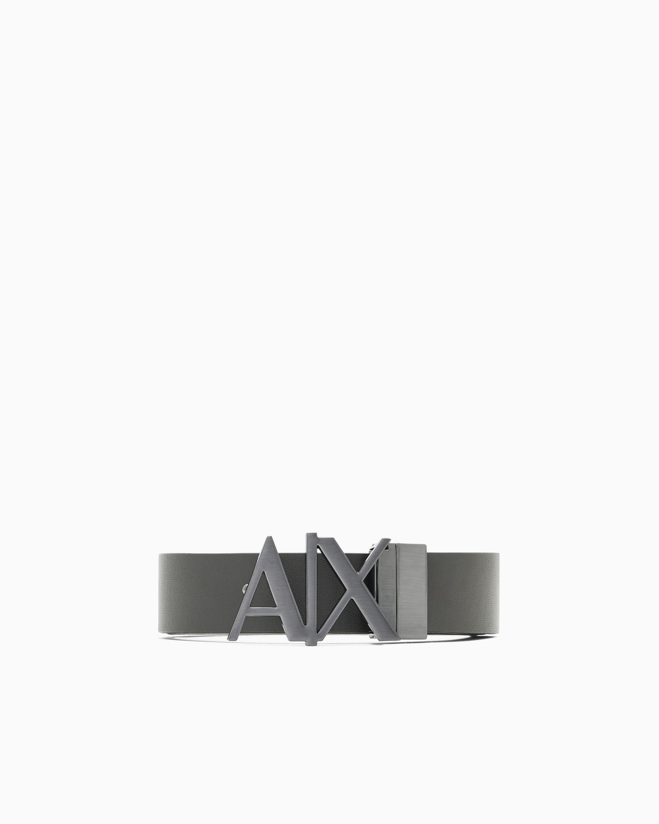 Double-sided leather belt Slide 0