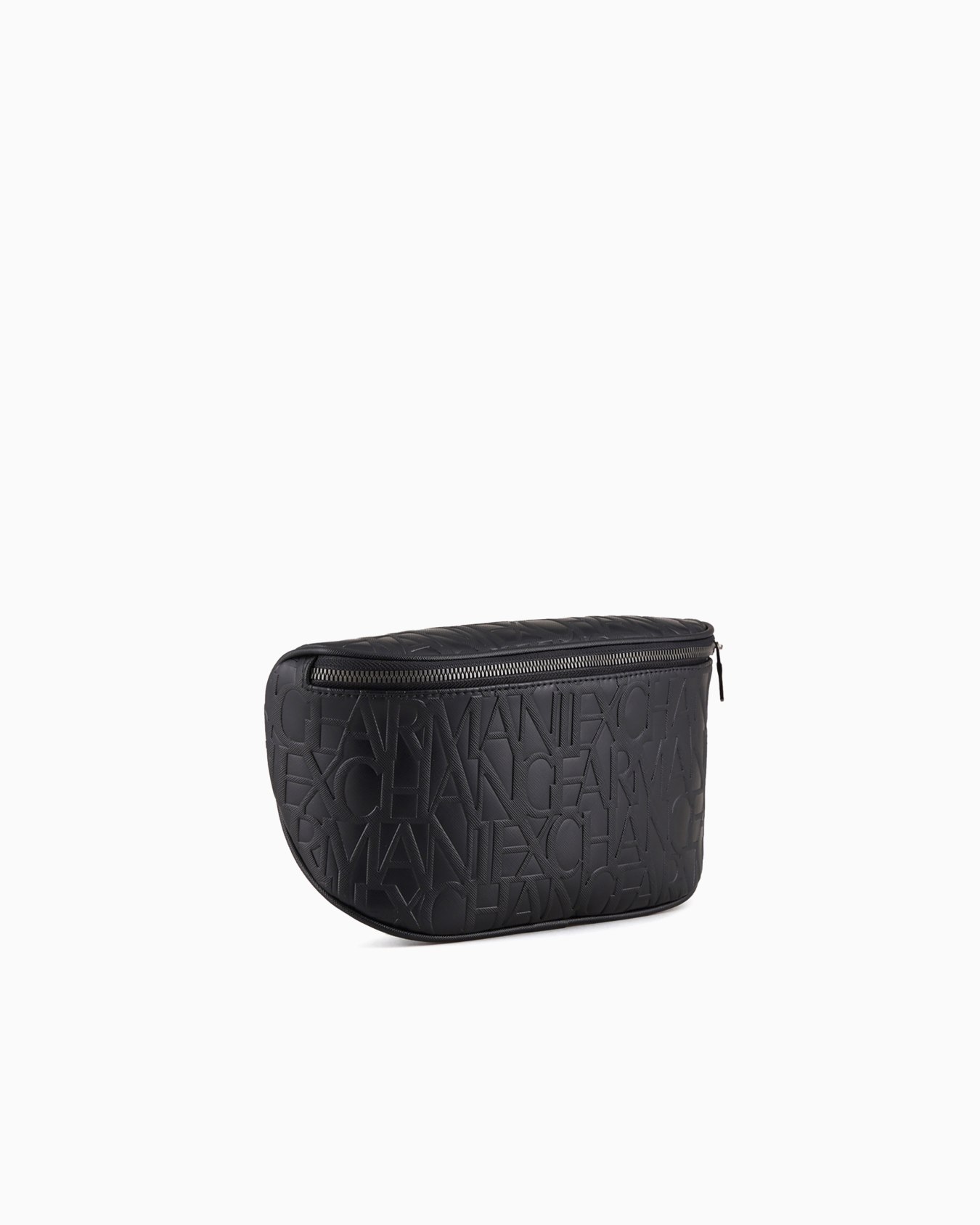 Pochette avec logo embossé ton sur ton en matière grenat Diapositive 1
