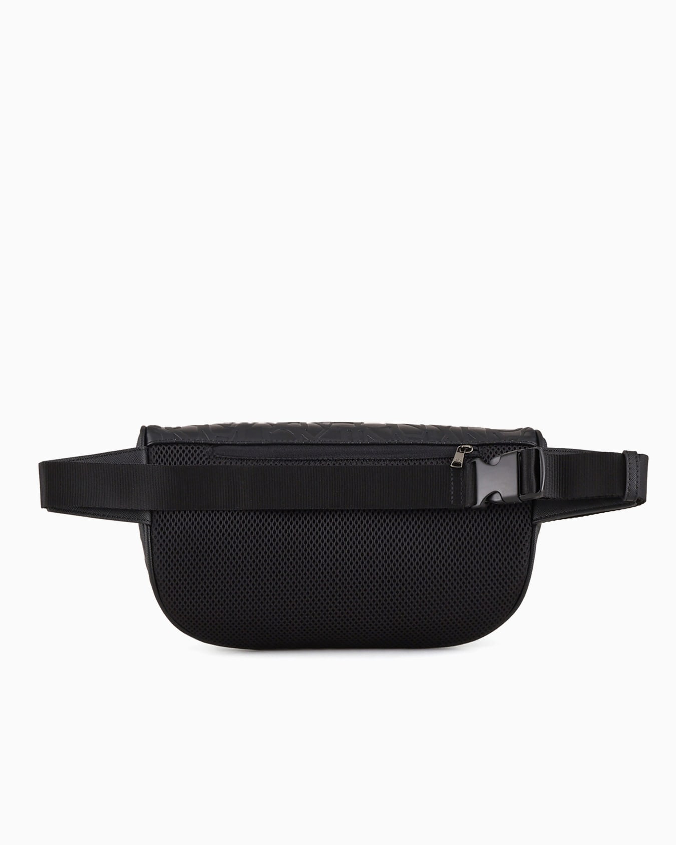 Pochette avec logo embossé ton sur ton en matière grenat Diapositive 2