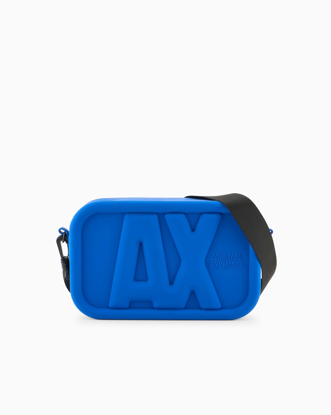 Bolso bandolera de silicona con logo moldeado en relieve Diapositiva 0