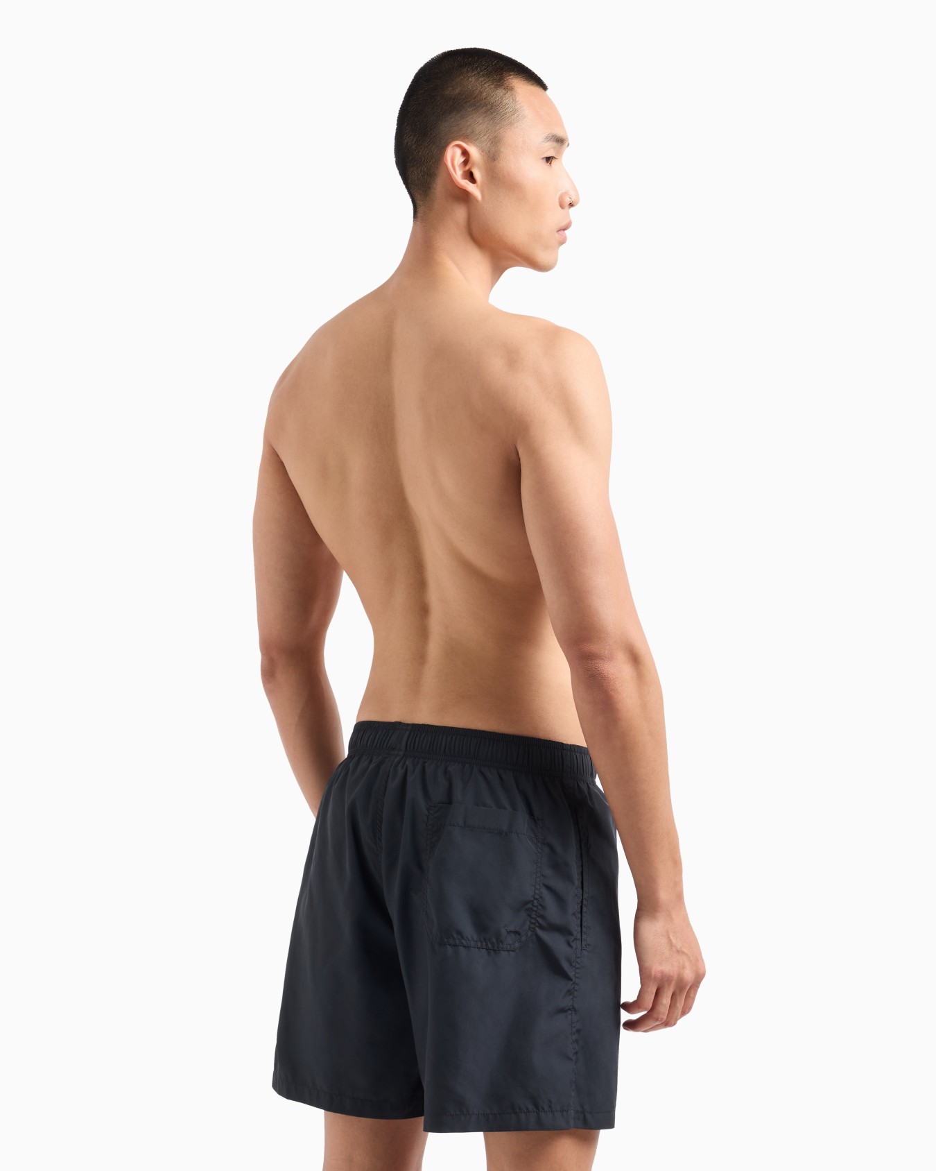 Badeshorts aus Stoff mit Logo Folie 2
