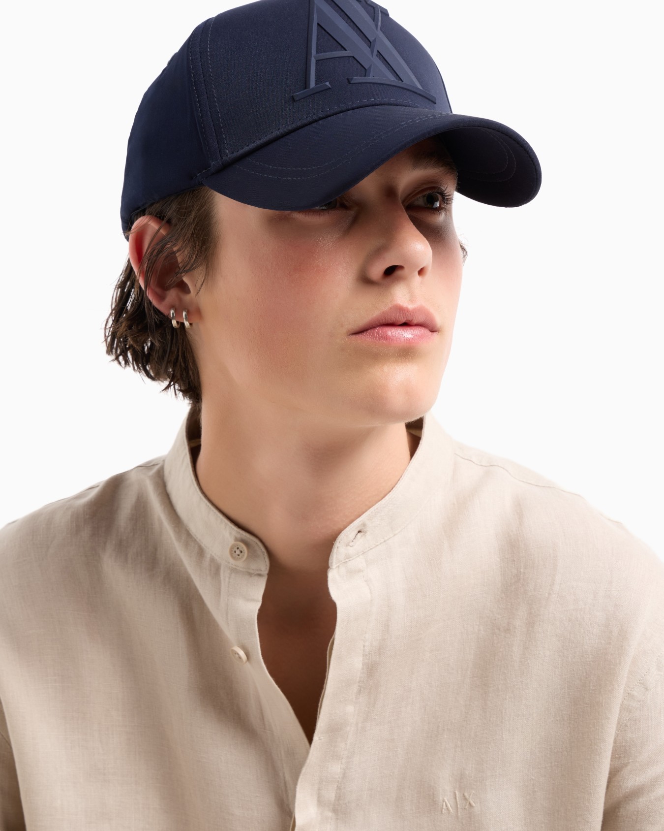 Visor cap with logo Slide 3