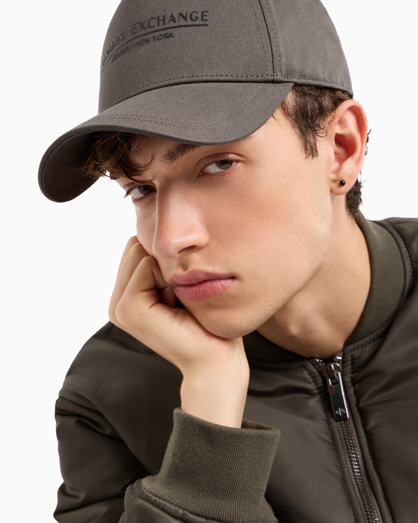 Visor cap with logo Slide 2