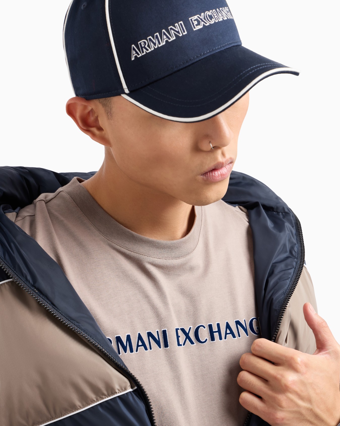 Visor hat with maxi logo Slide 2