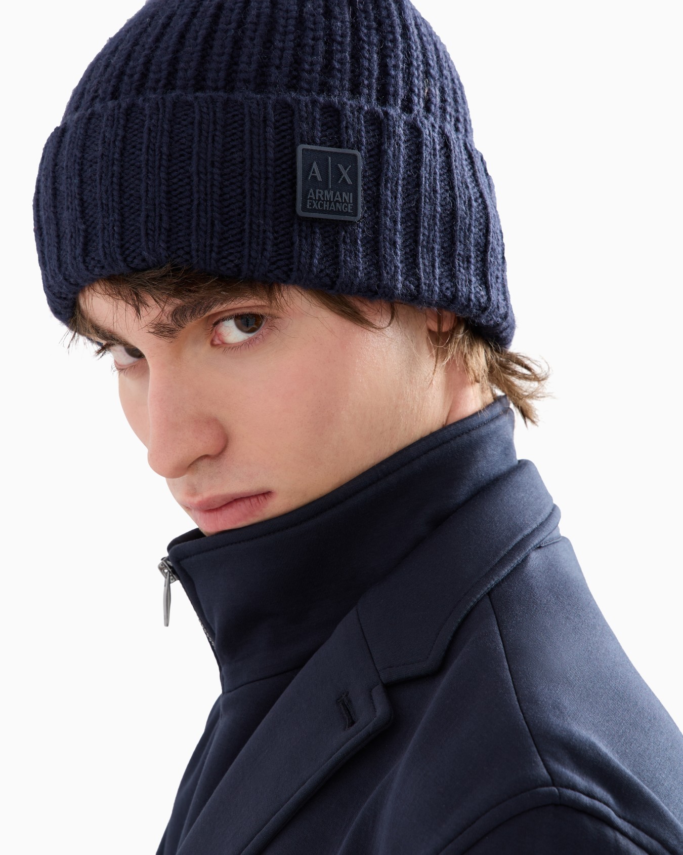 ASV Knitted Wool Blend Beanie Slide 3