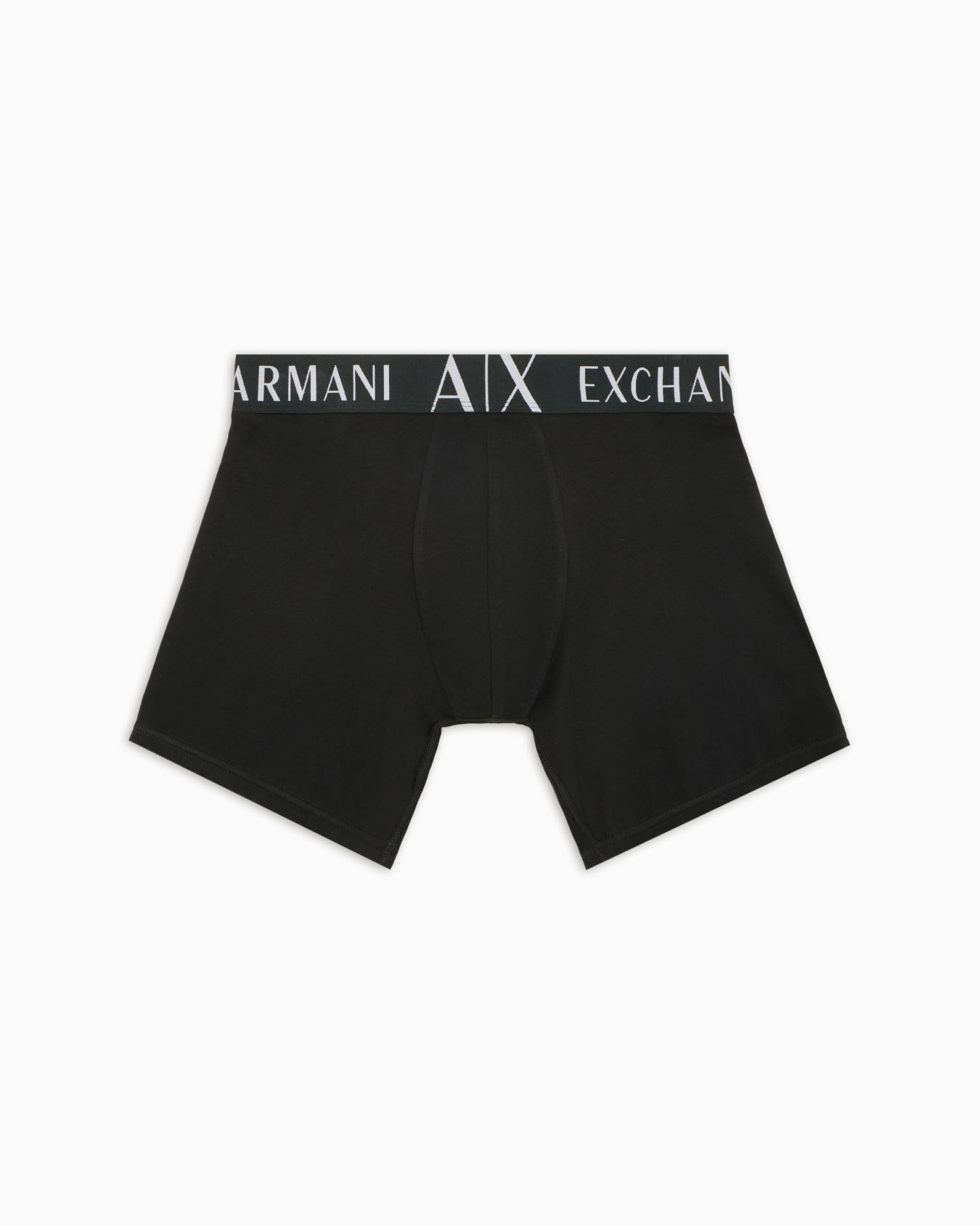 Boxer shorts in stretch fabric with maxi logo Slide 0