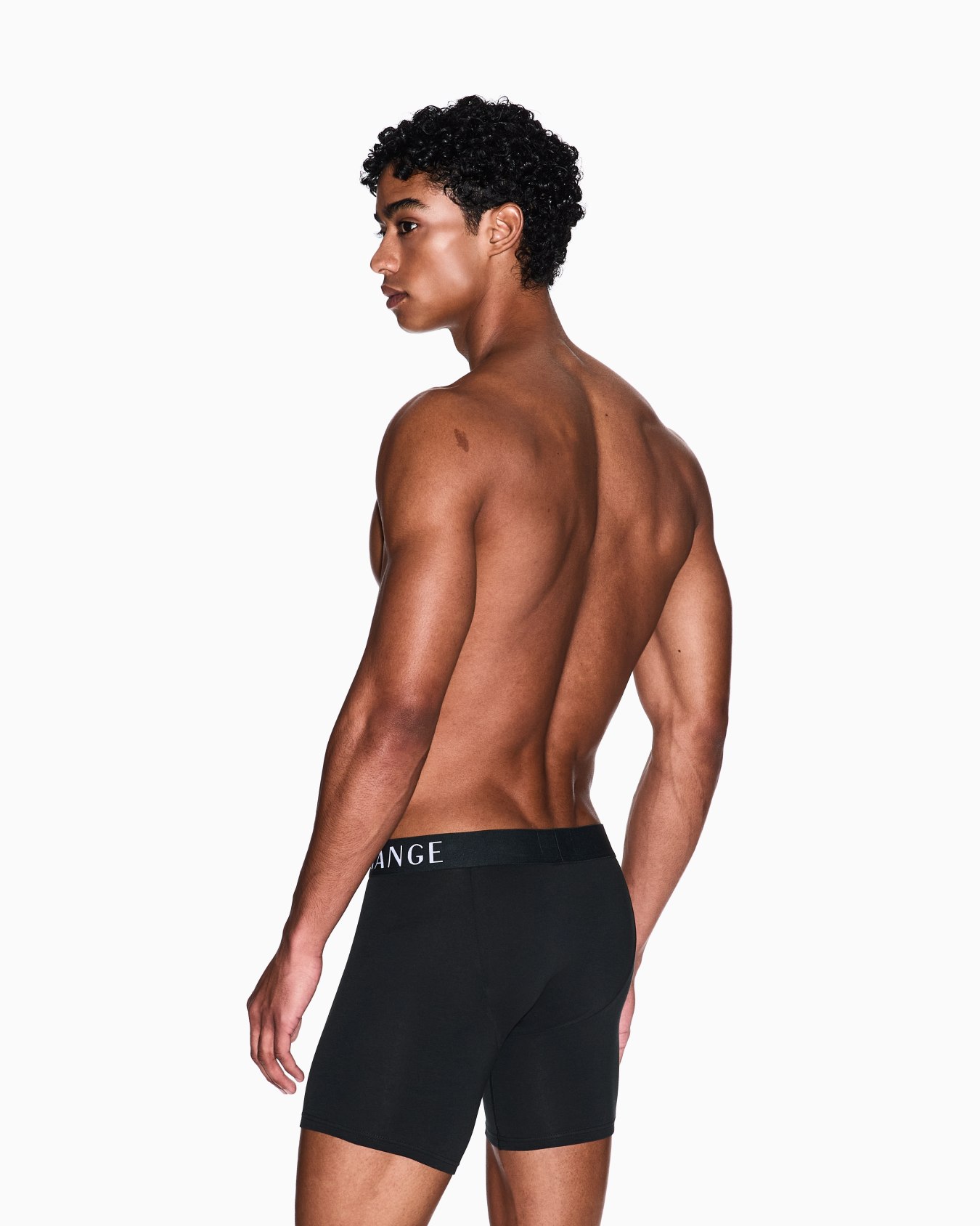 Boxer shorts in stretch fabric with maxi logo Slide 2