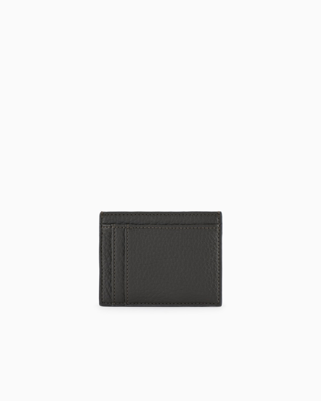 Card holder with logo plate in recycled ASV material Slide 1