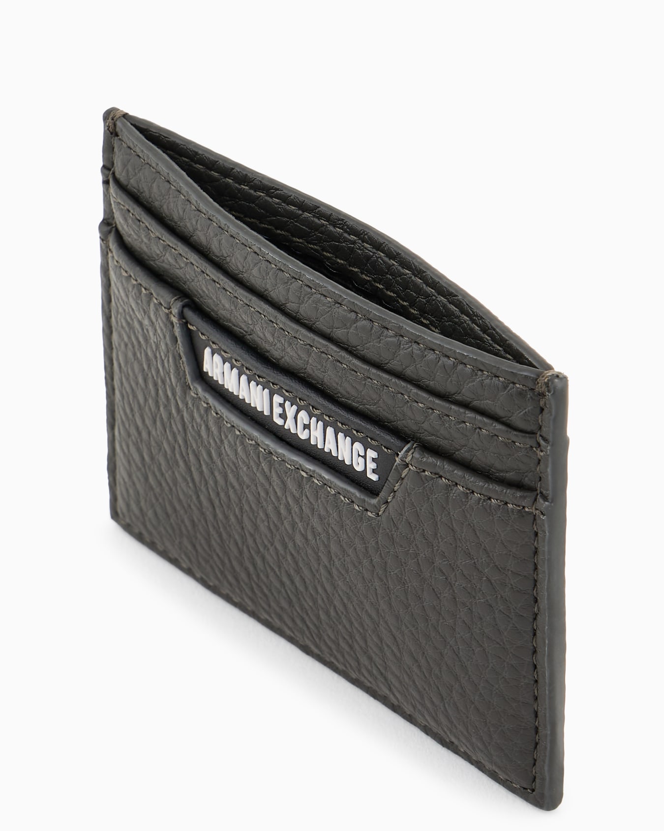 Card holder with logo plate in recycled ASV material Slide 2