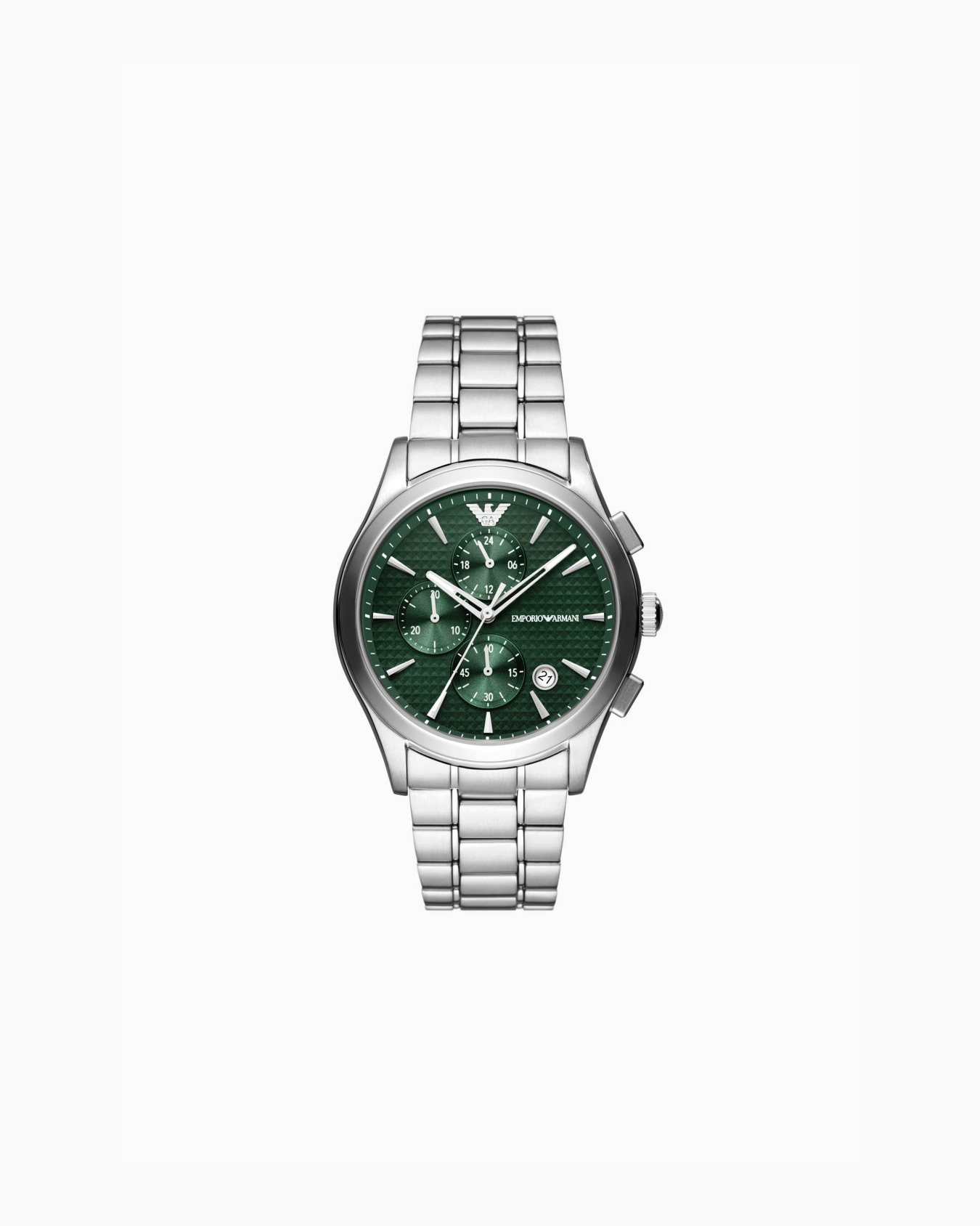 Reloj con cronógrafo de acero inoxidable Diapositiva 0