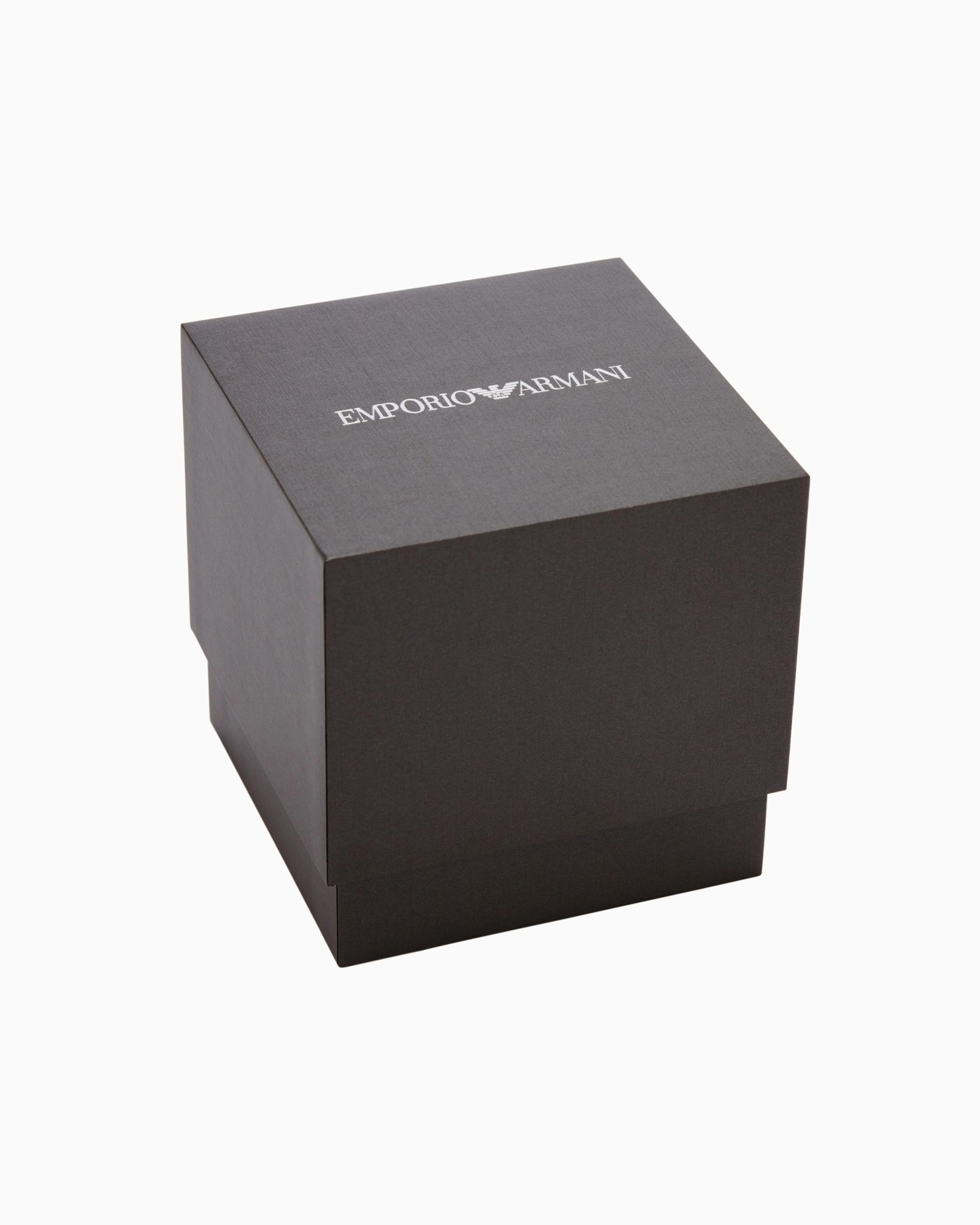Three-Hand Date Black Leather Watch Slide 2