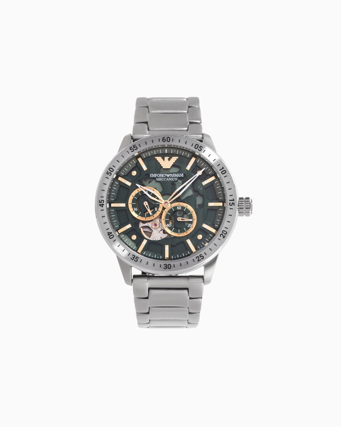 Automatic Stainless Steel Watch Slide 0