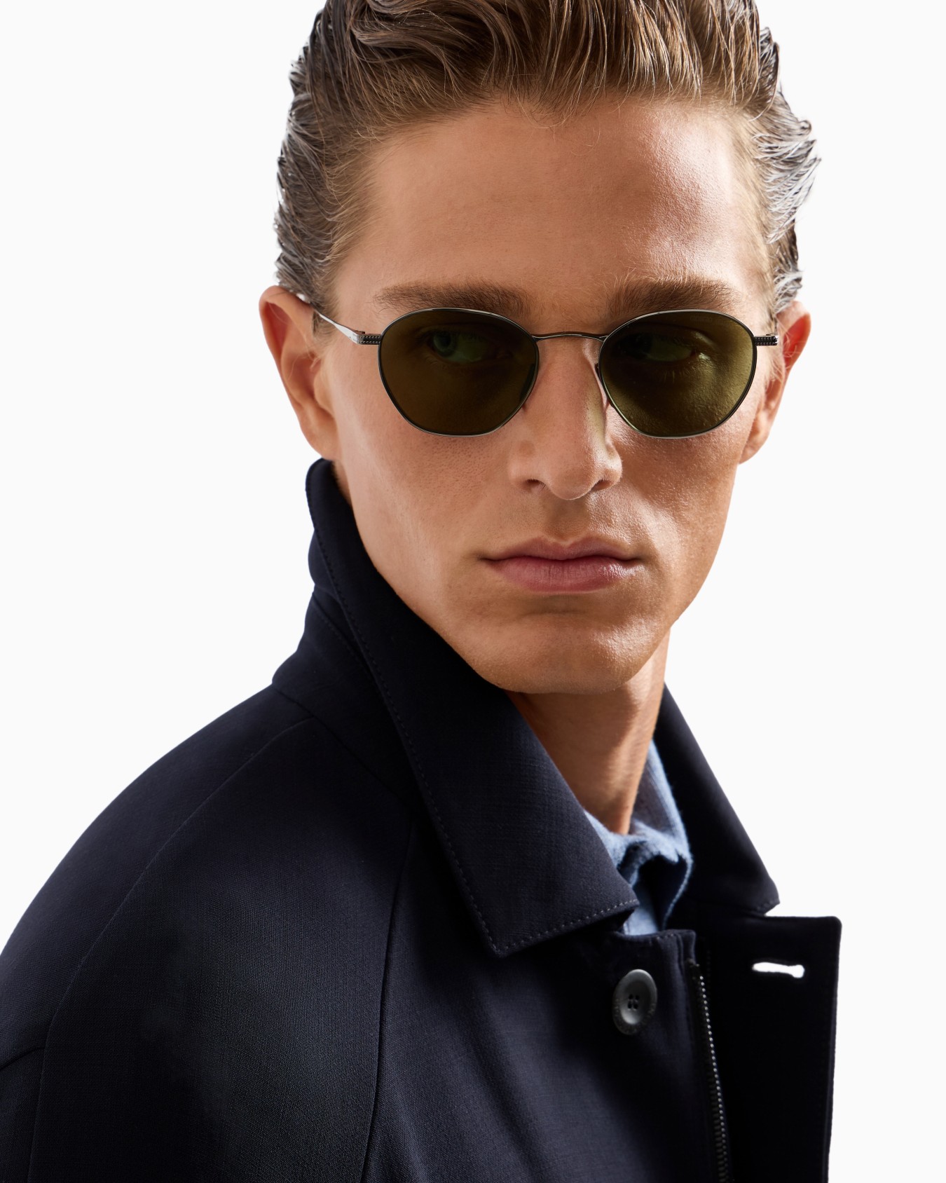 Lunettes de soleil carrées pour homme Diapositive 5