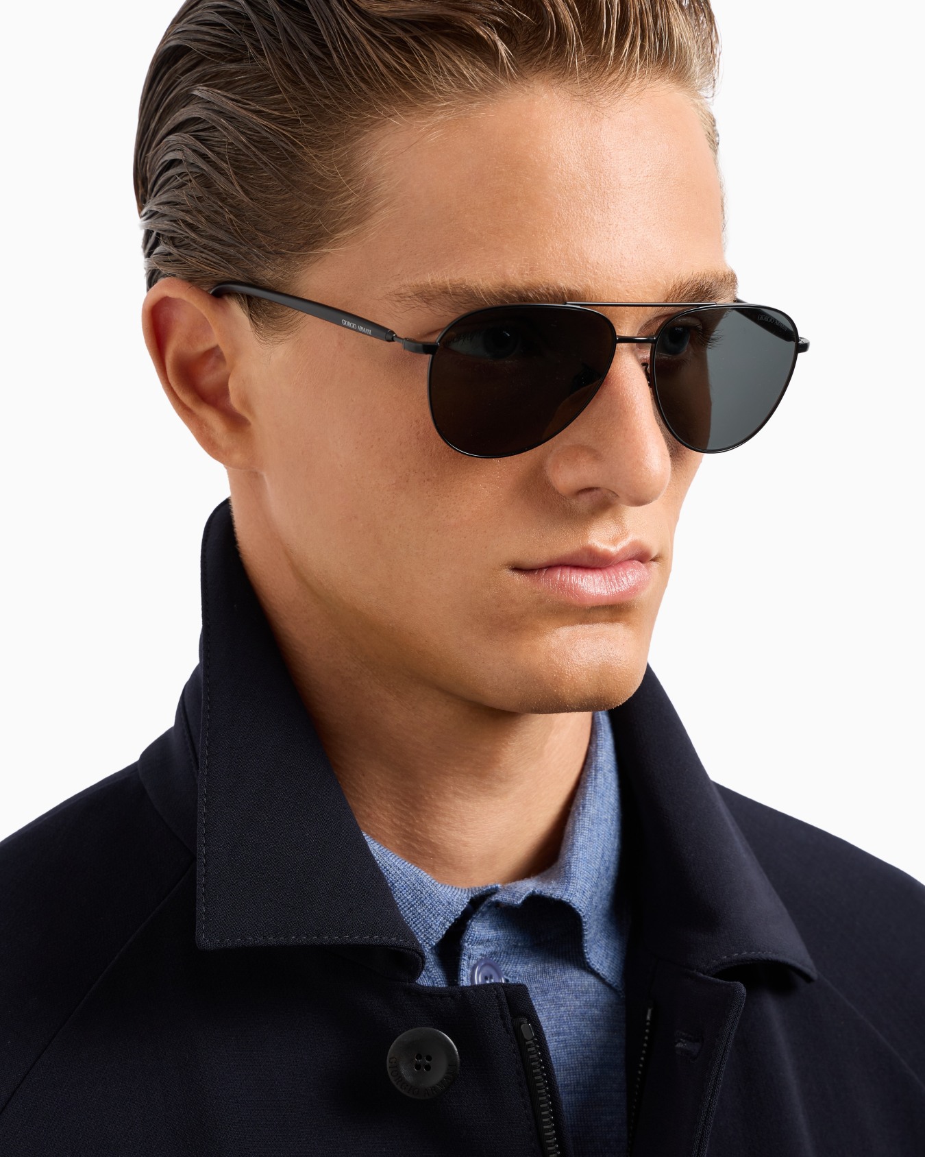 Lunettes de soleil aviateur pour homme Diapositive 1