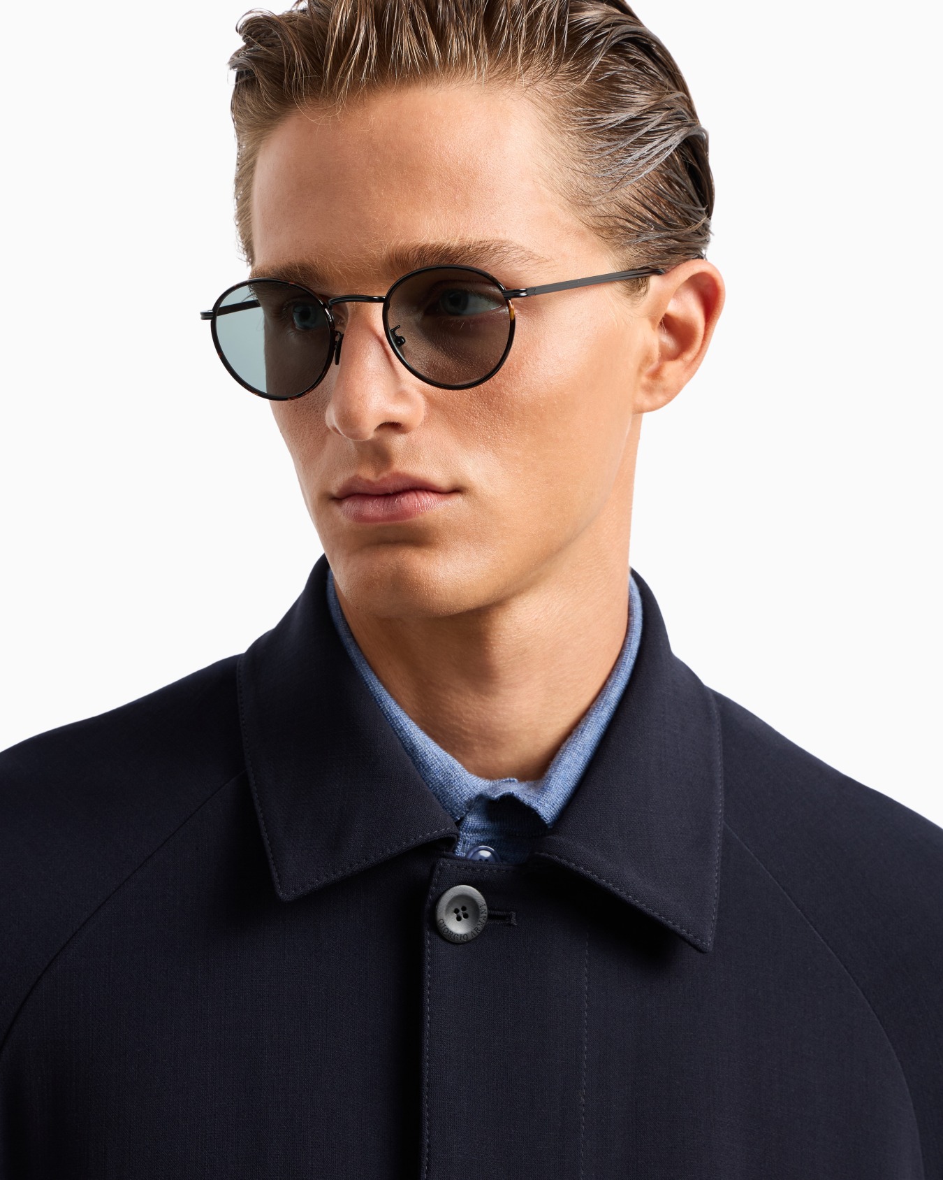 Men’s round sunglasses Slide 1