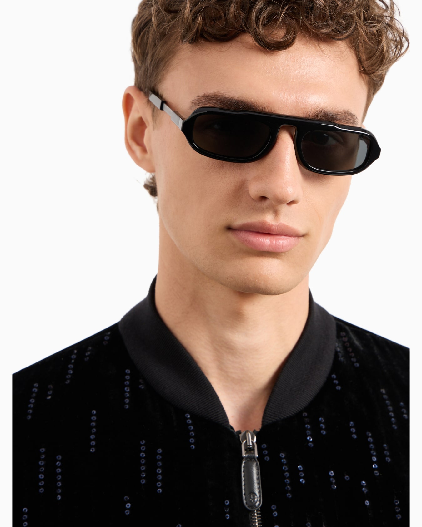 Men’s rectangular sunglasses スライドする 5