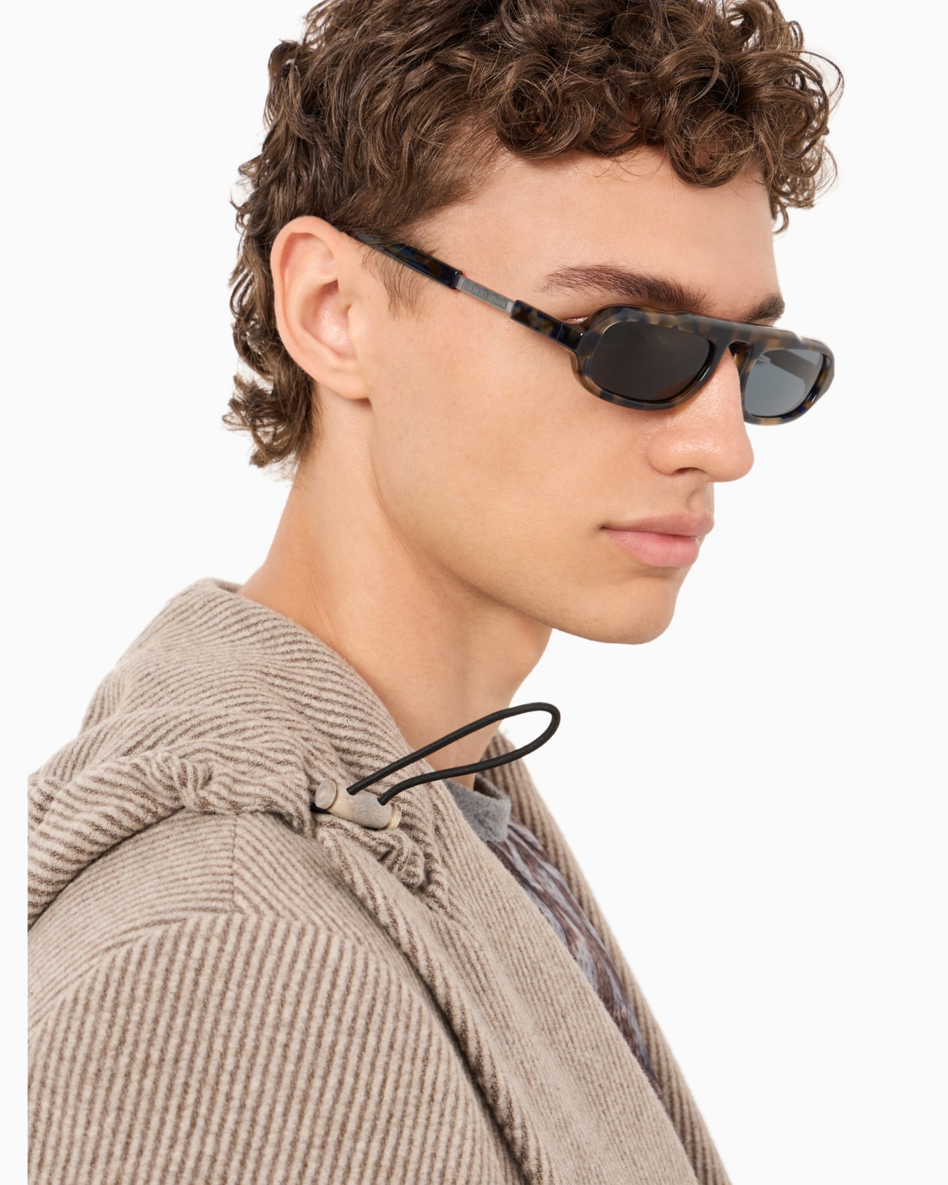 Men’s rectangular sunglasses スライドする 4