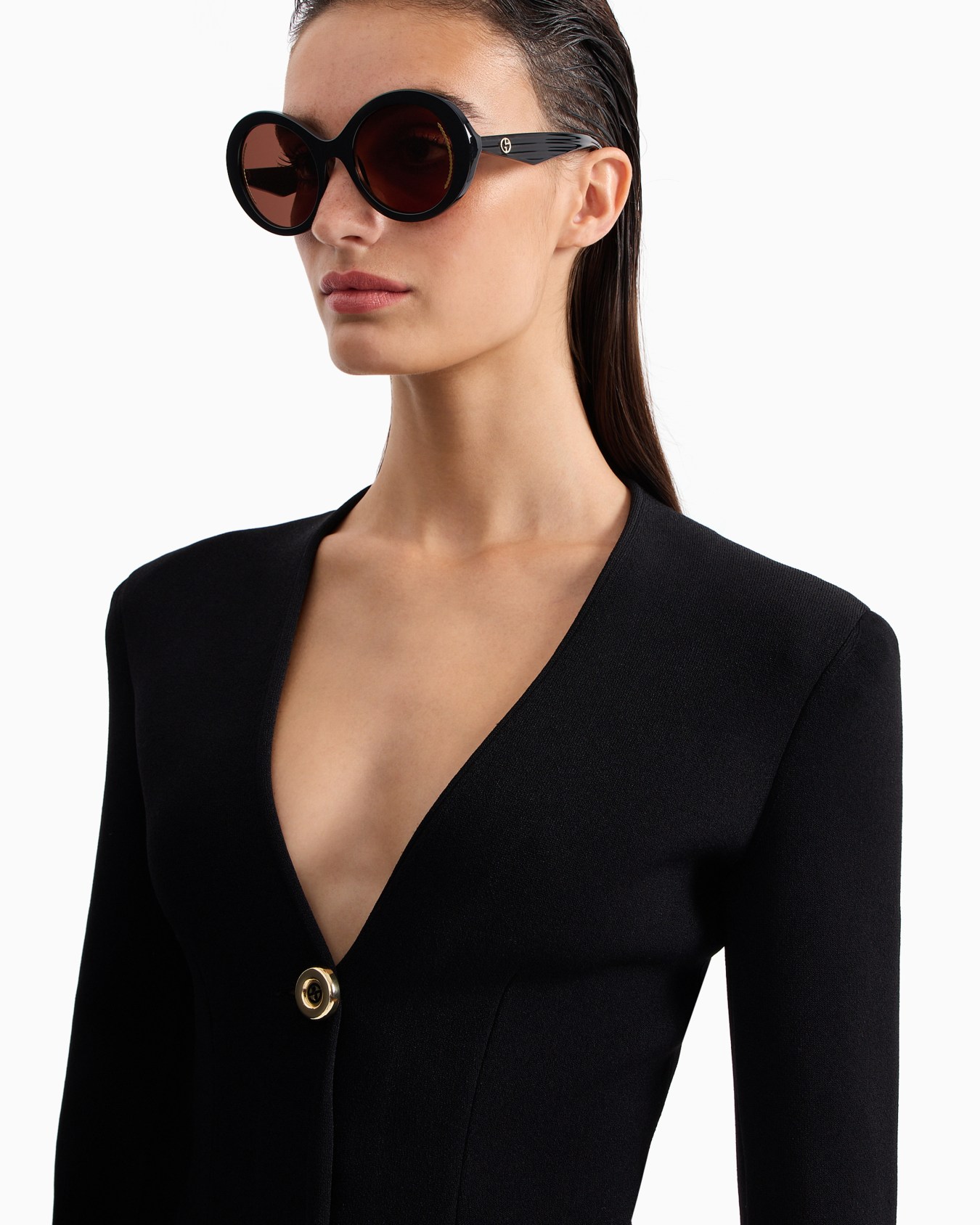 Lunettes de soleil ovales pour femme Diapositive 1